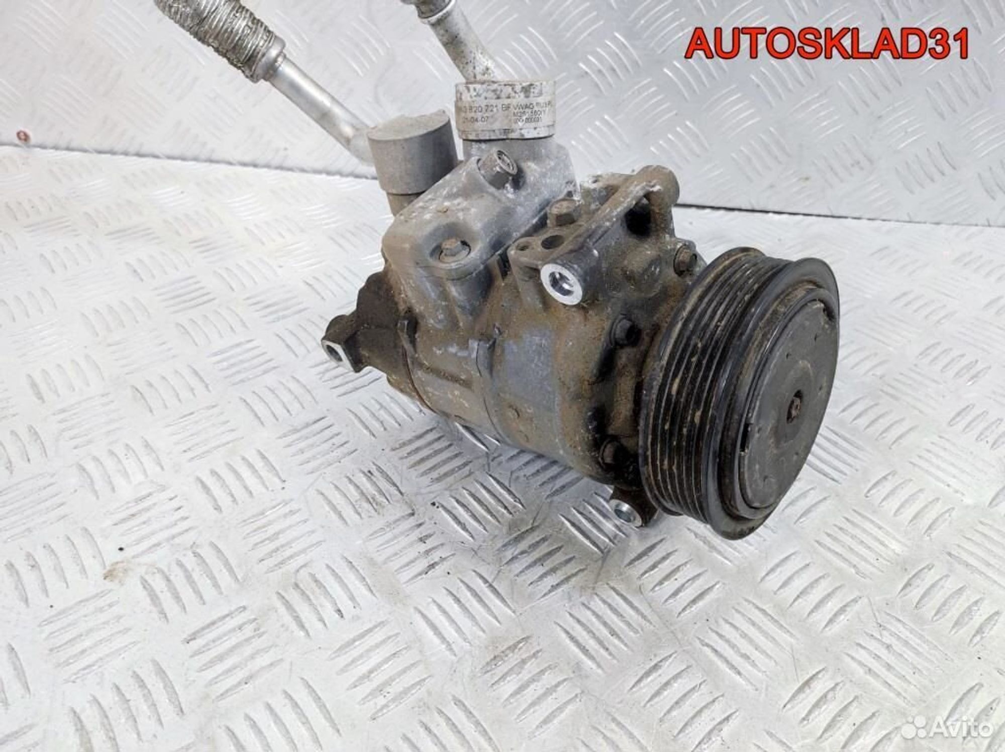 Компрессор кондиционера VW Golf 5 1K0820859J, 12200 рублей, Дубовое