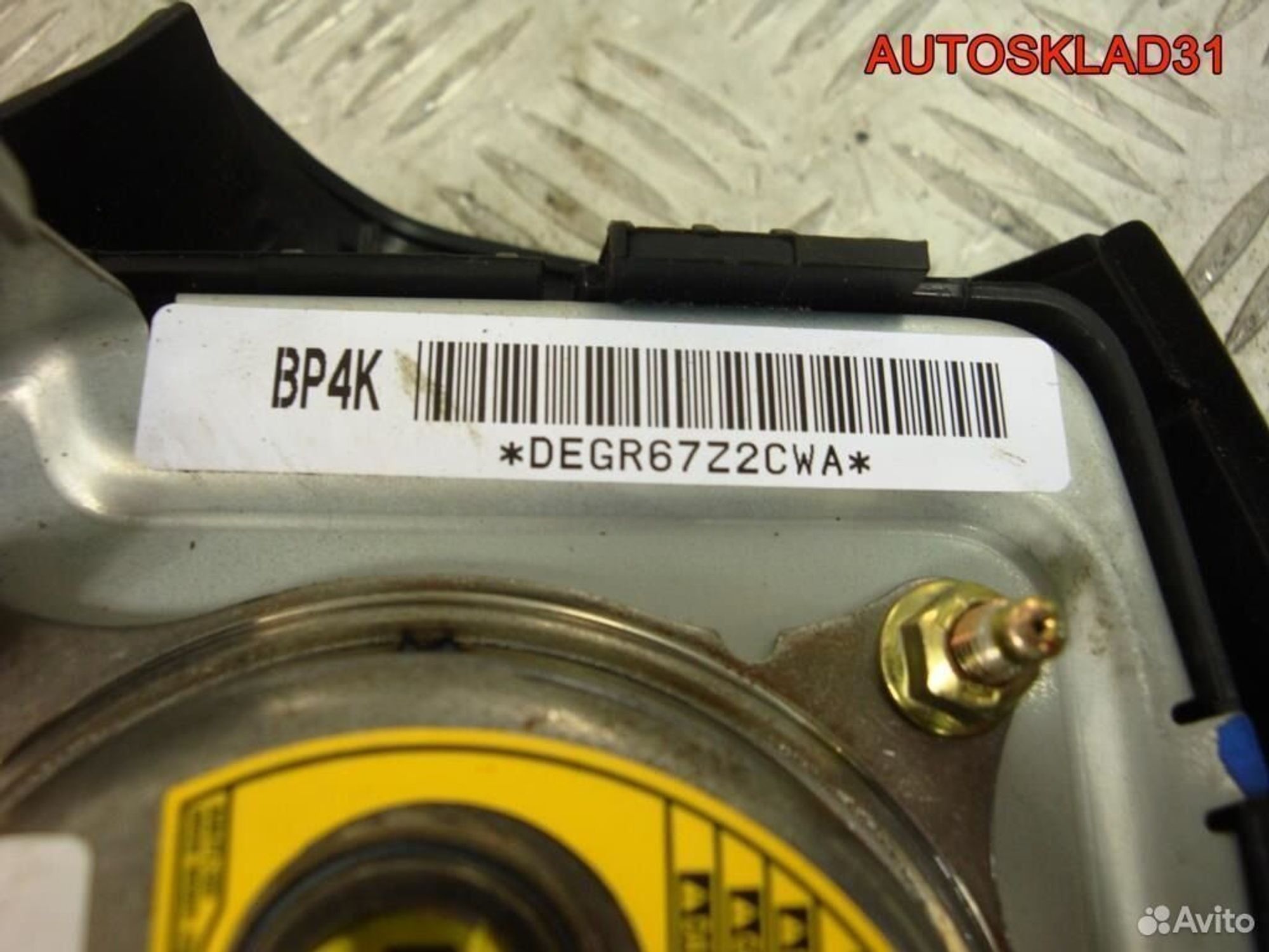 Подушка безопасности в рулевое колесо Mazda 3 BK, 2900 рублей, Дубовое