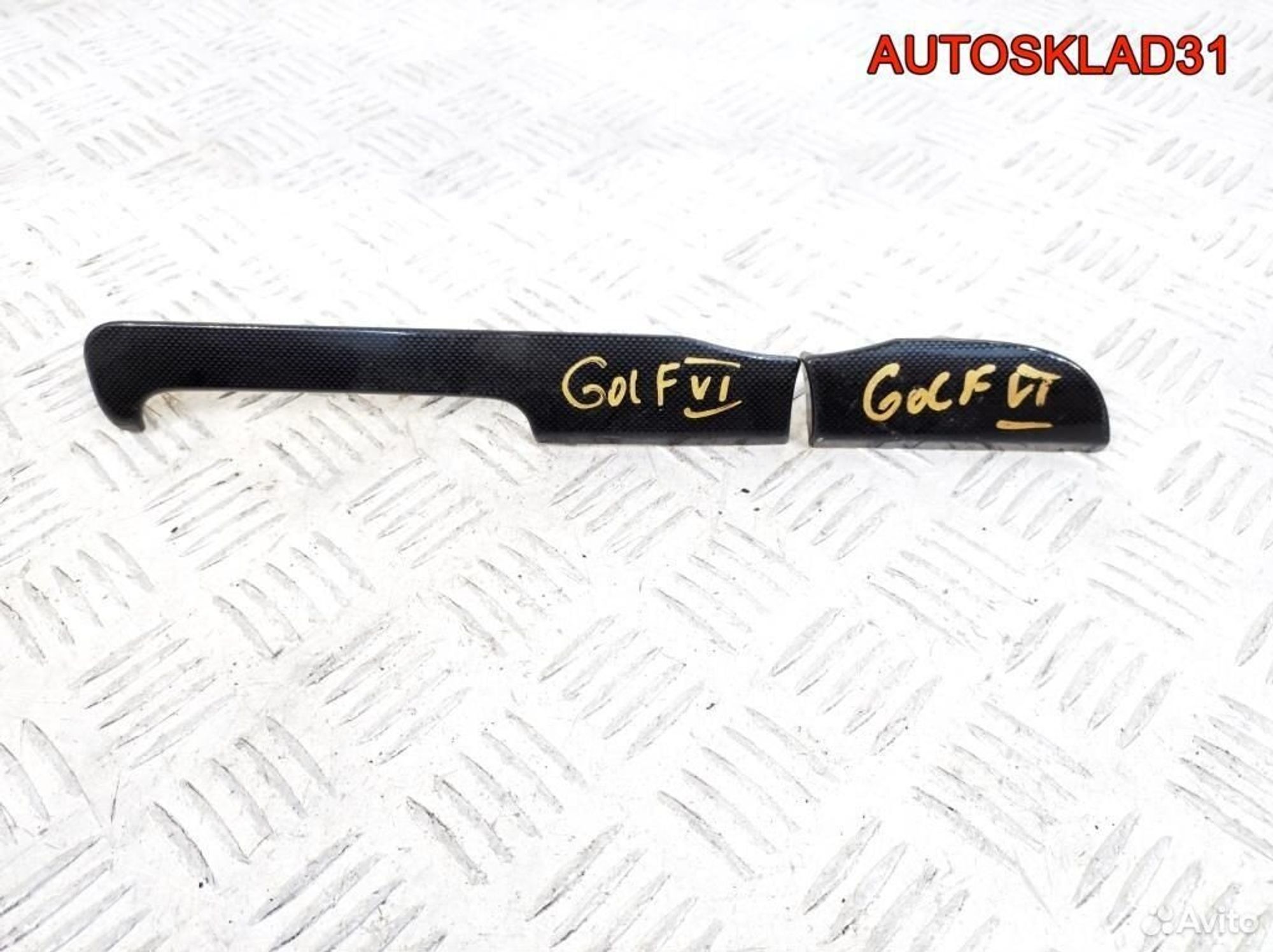 Накладка декоративная Volkswagen Golf 6 5K1858417B, 1100 рублей, Дубовое