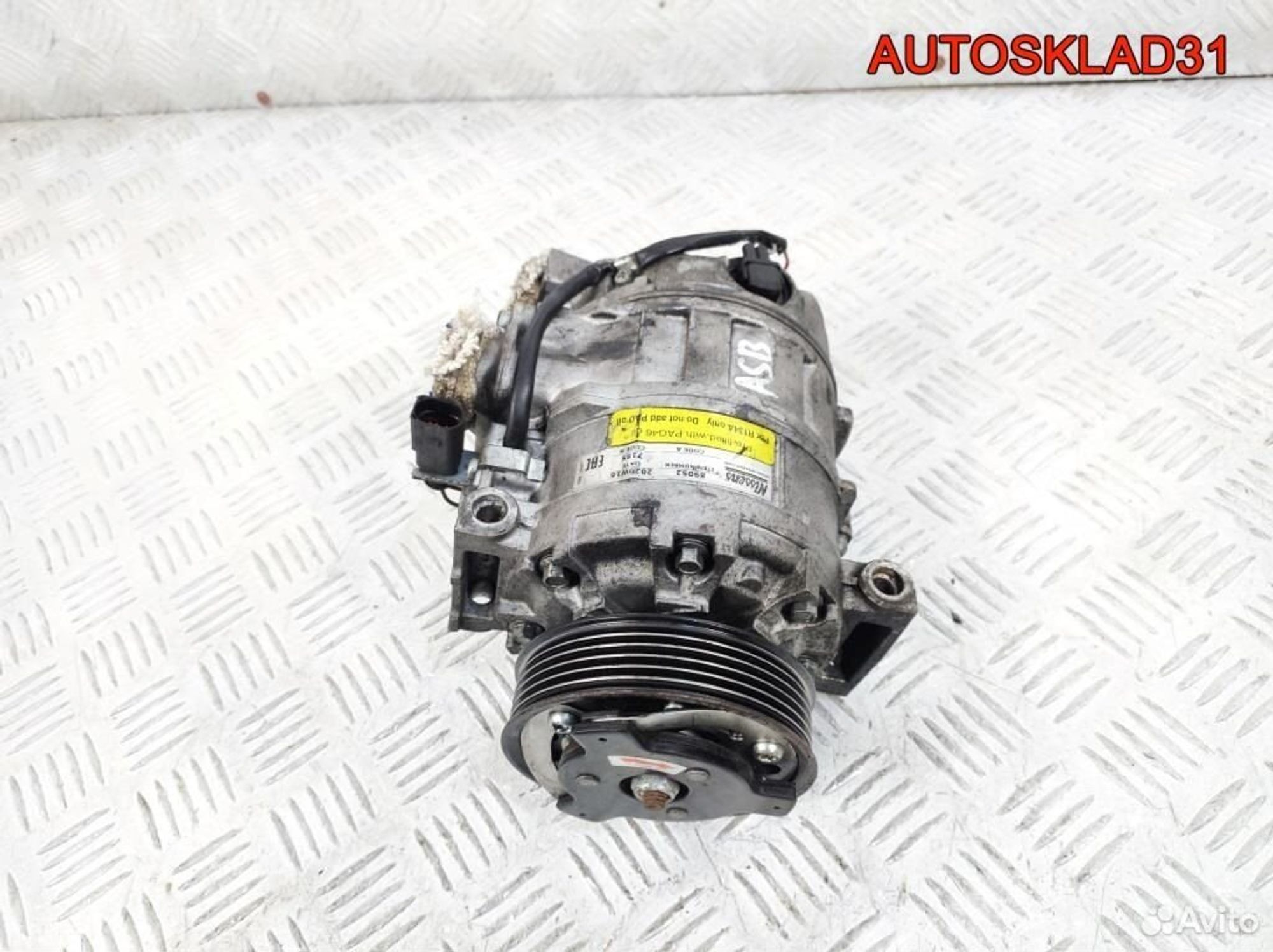 Компрессор кондиционера Audi A4 B7 3,0 ASB Дизель, 13300 рублей, Дубовое