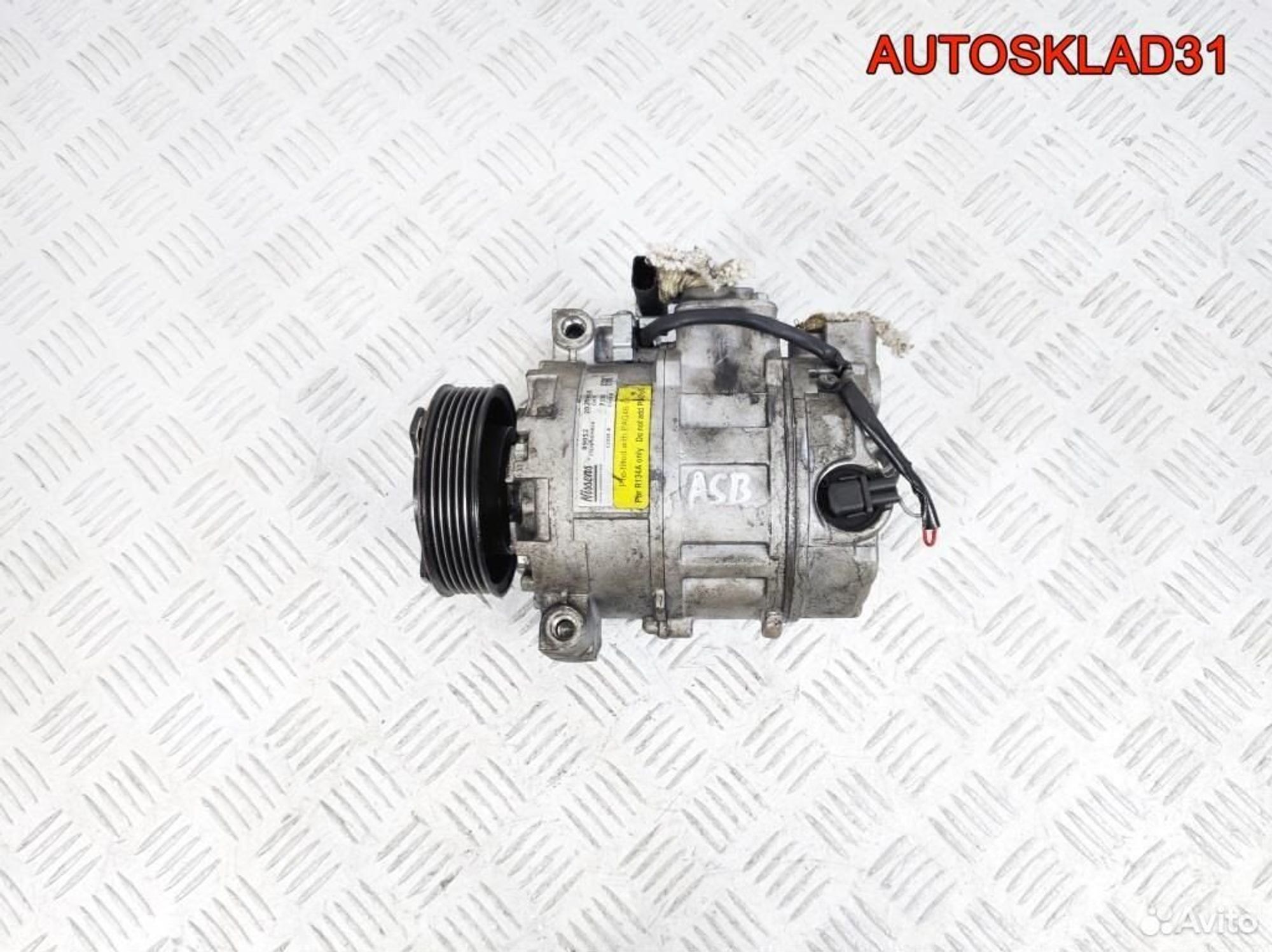 Компрессор кондиционера Audi A4 B7 3,0 ASB Дизель, 13300 рублей, Дубовое