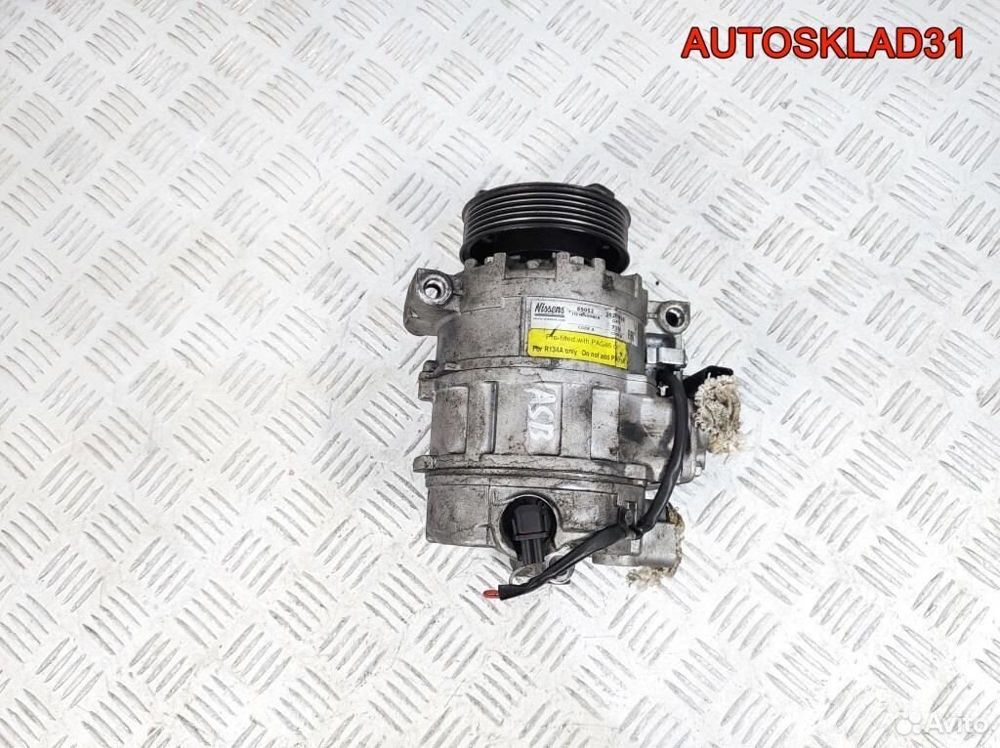 Компрессор кондиционера Audi A4 B7 3,0 ASB Дизель, 13300 рублей, Дубовое