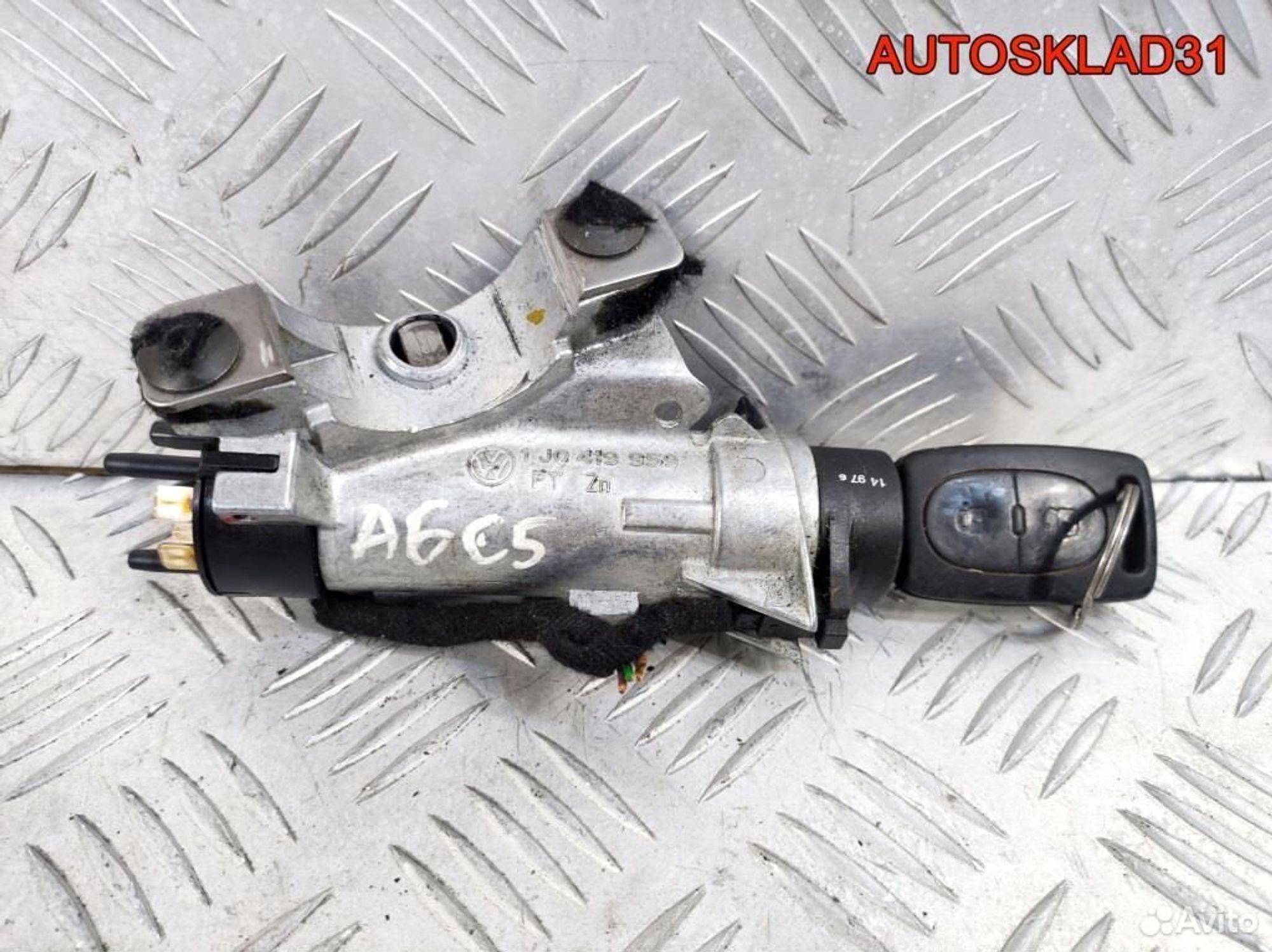 Замок зажигания Audi A6 C5 1J0419959, 3200 рублей, Дубовое