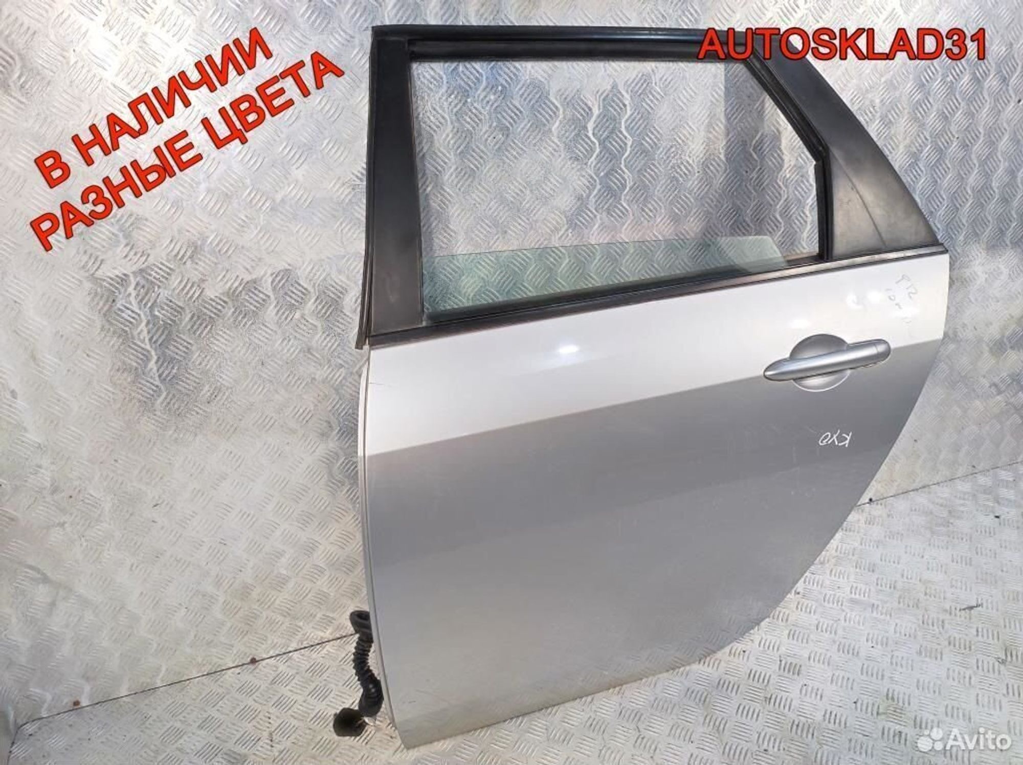 Дверь задняя левая Nissan Primera P12E 82101AV730, 5200 рублей, Дубовое