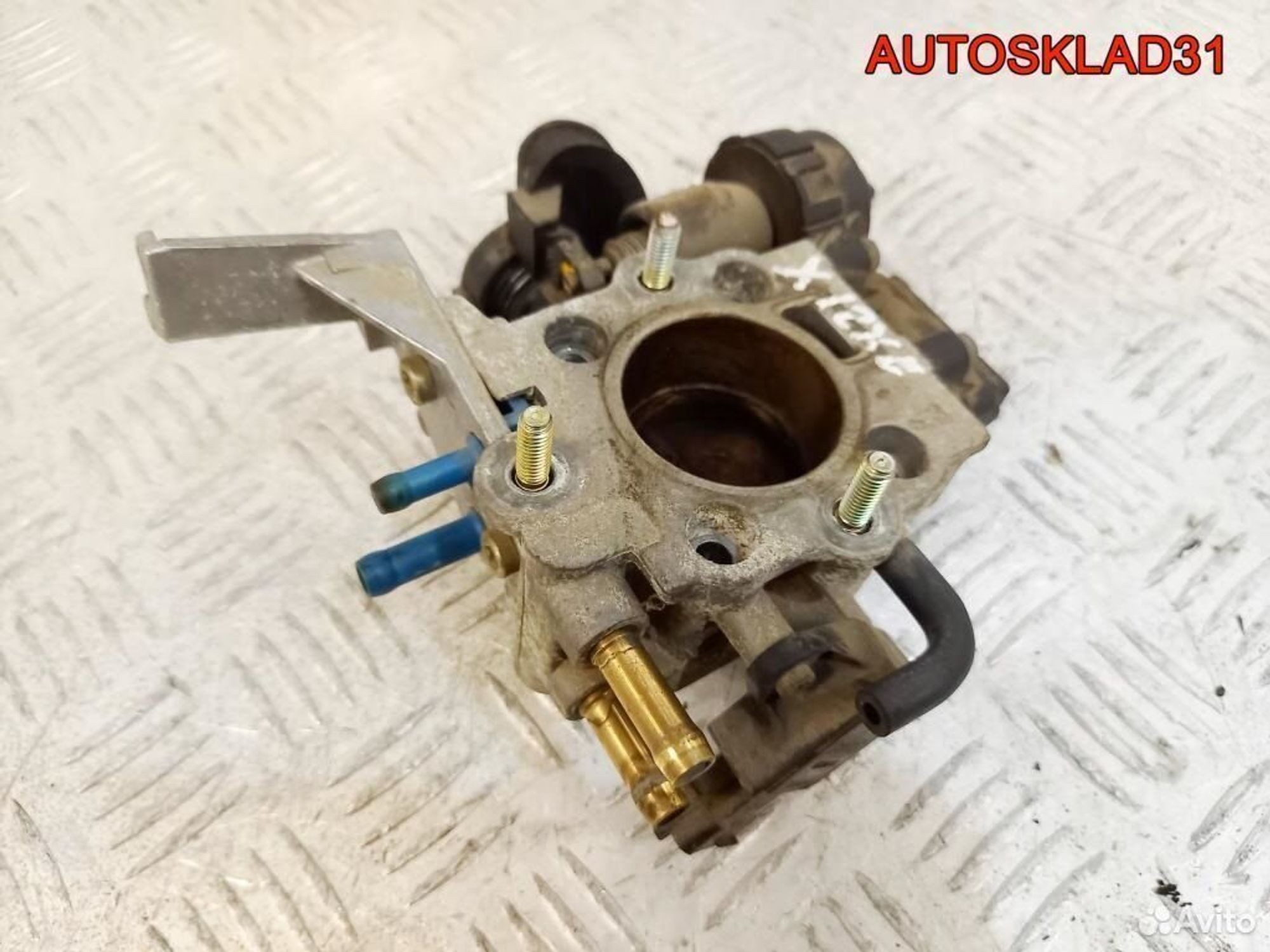 Заслонка дроссельная Opel Corsa C X12XE 90529471, 2500 рублей, Дубовое