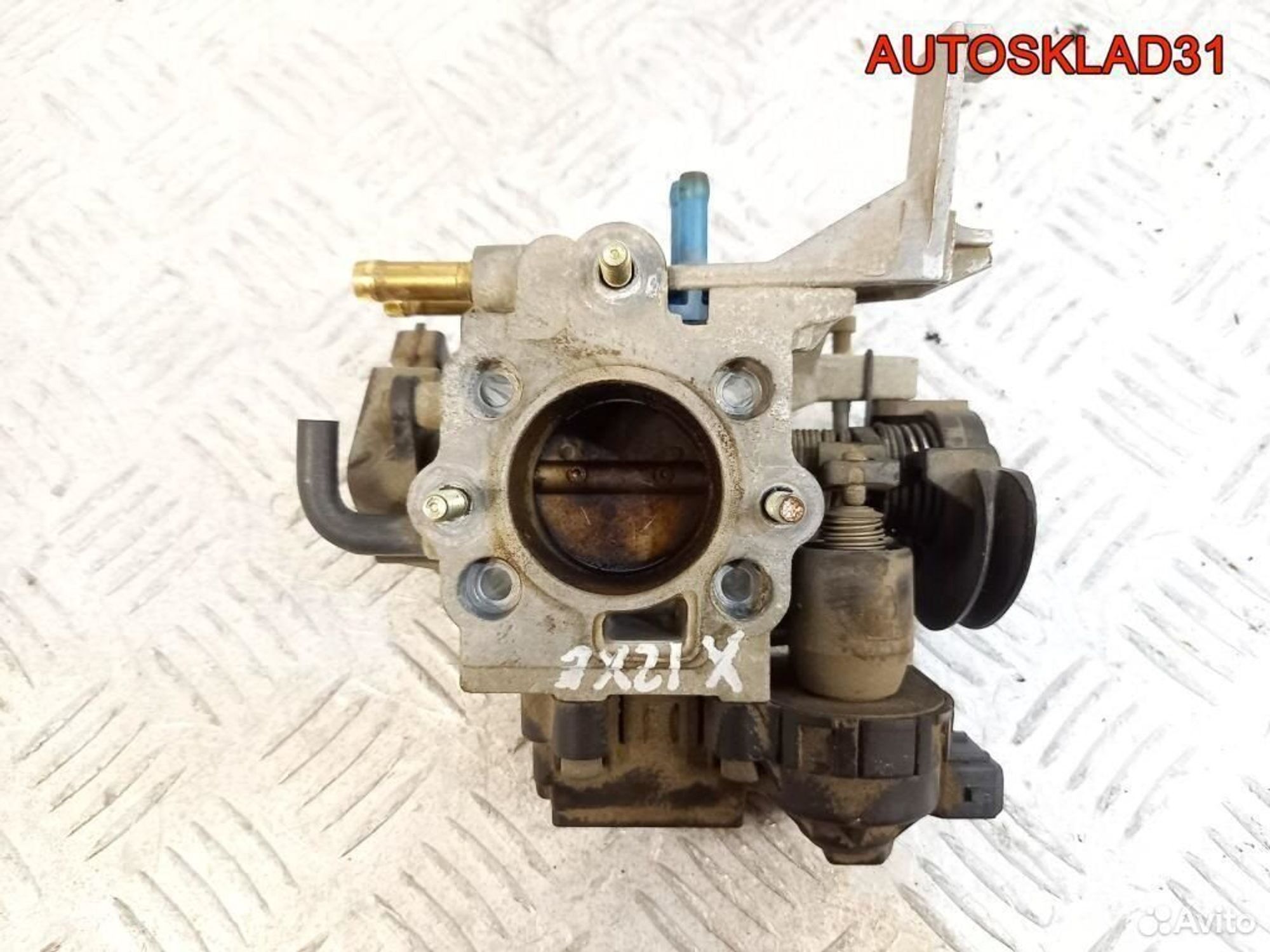 Заслонка дроссельная Opel Corsa C X12XE 90529471, 2500 рублей, Дубовое