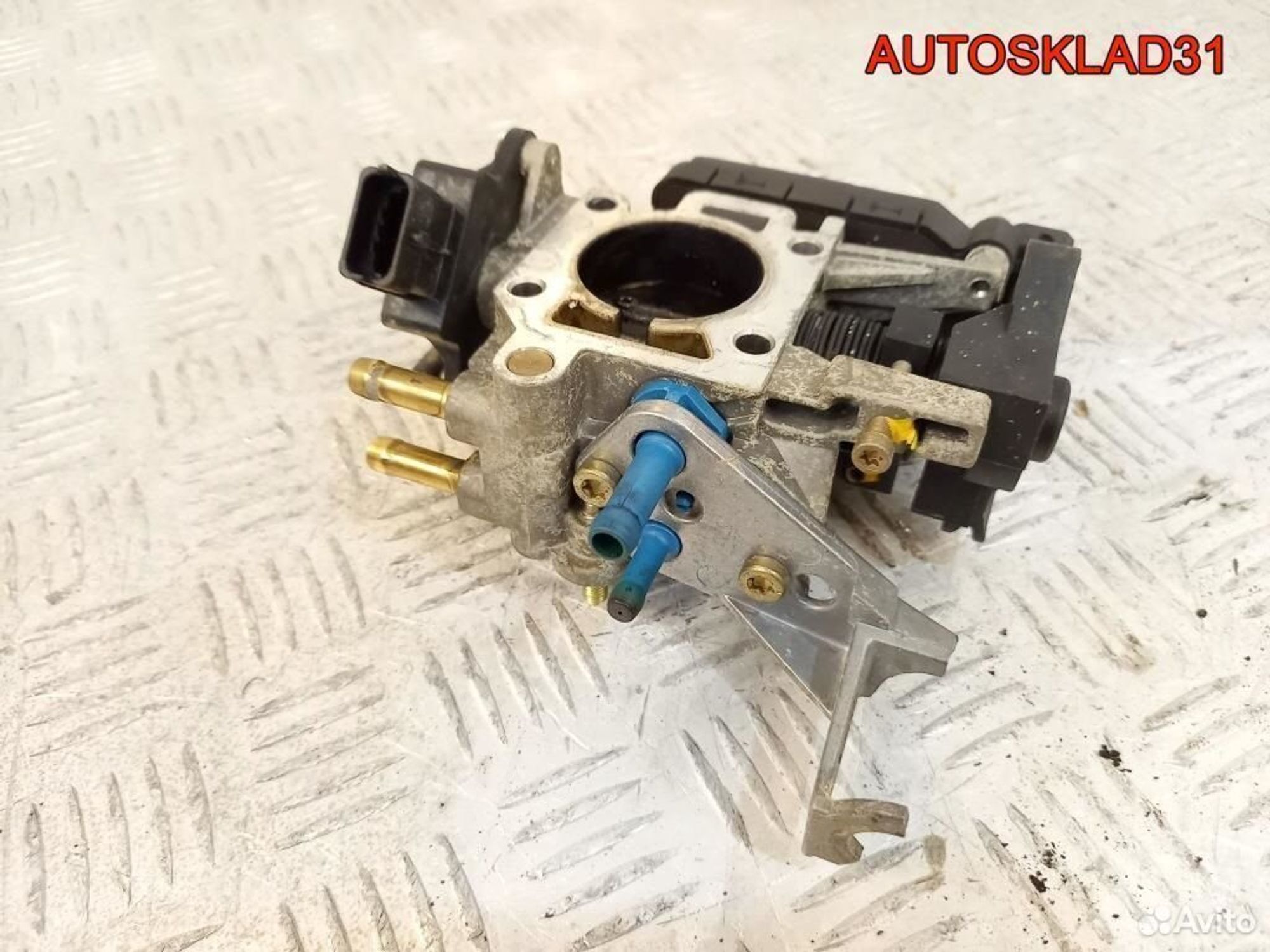 Заслонка дроссельная Opel Corsa C X12XE 90529471, 2500 рублей, Дубовое