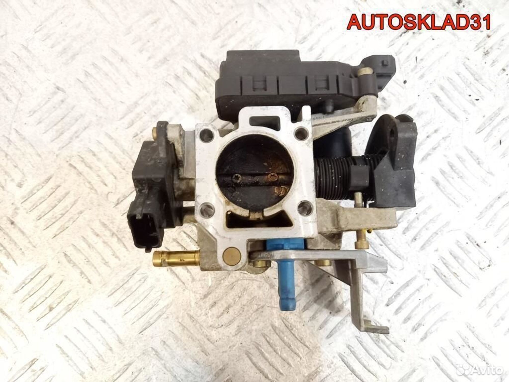 Заслонка дроссельная Opel Corsa C X12XE 90529471, 2500 рублей, Дубовое