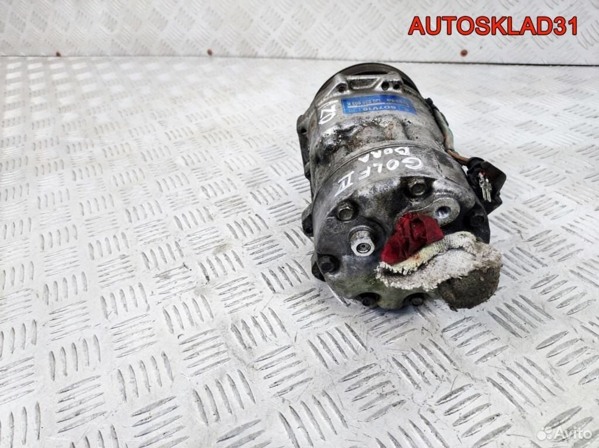 Компрессор кондиционера VW Golf 4 1J0820803K, 5900 рублей, Дубовое