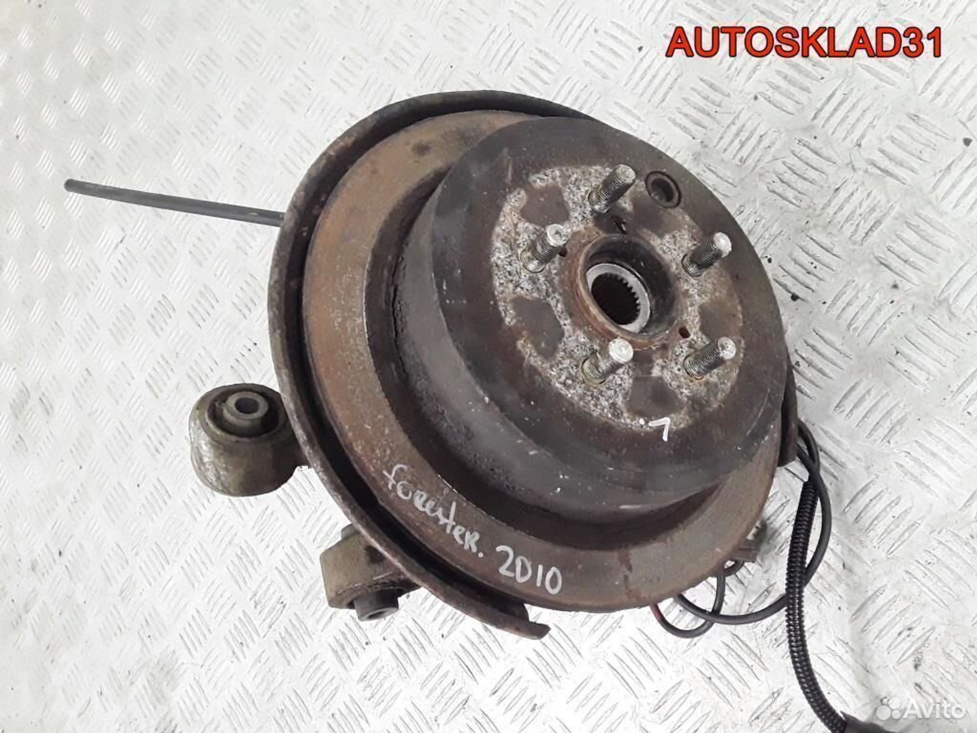 Кулак поворотный задний левый Subaru Forester S12, 4100 рублей, Дубовое