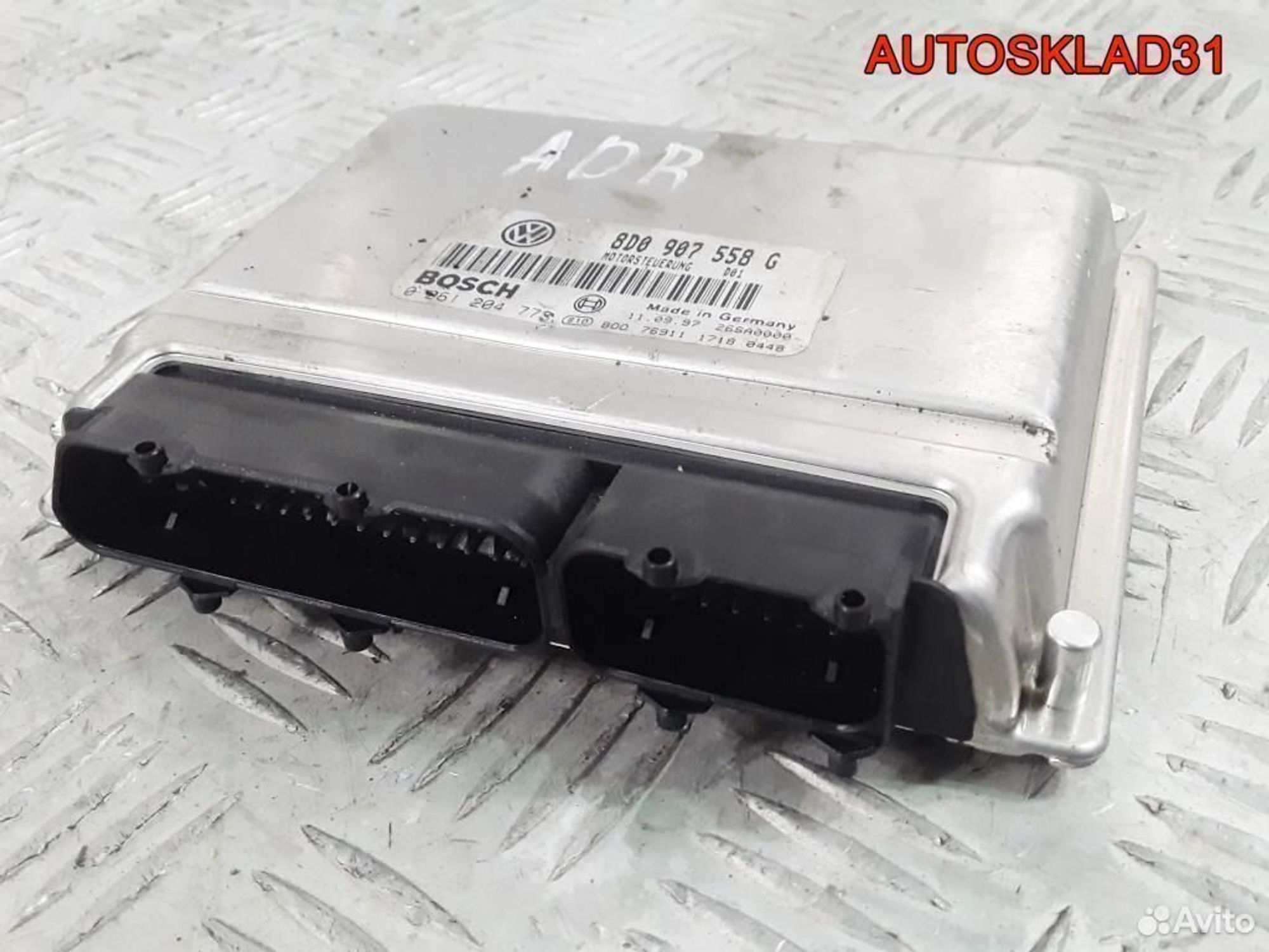 Эбу Volkswagen Passat B5 1,8 ADR 8D0907558G, 3200 рублей, Дубовое