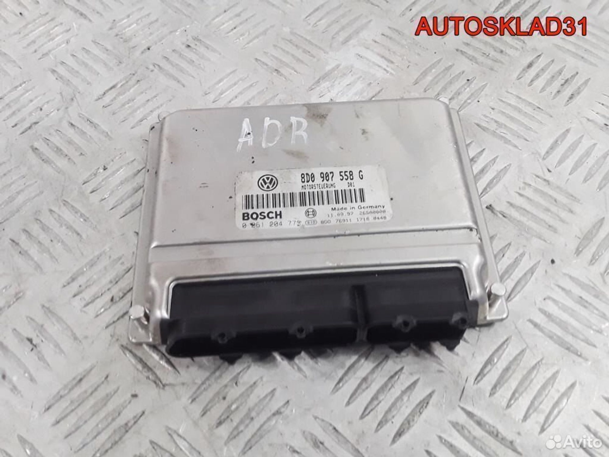 Эбу Volkswagen Passat B5 1,8 ADR 8D0907558G, 3200 рублей, Дубовое