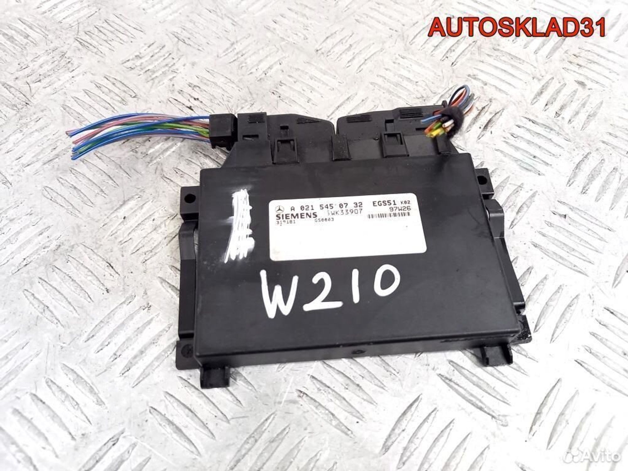 Блок управления АКПП Mercedes Benz W210 0215450732, 3200 рублей, Дубовое