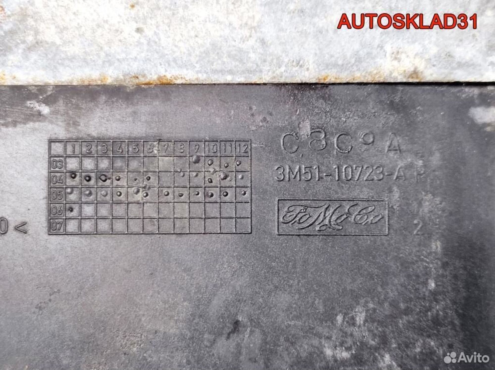 Крепление акб Ford Focus 2 3M5110723AP, 1300 рублей, Дубовое