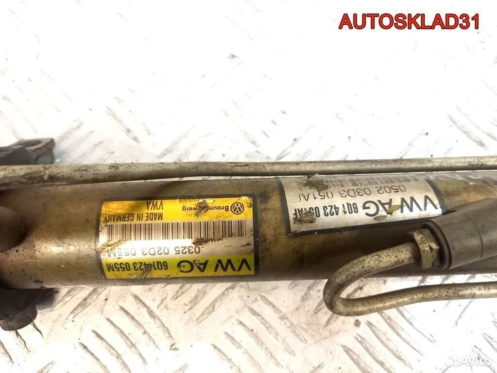 Рейка рулевая с датчиком VW Polo 6Q1423055M, 7200 рублей, Дубовое