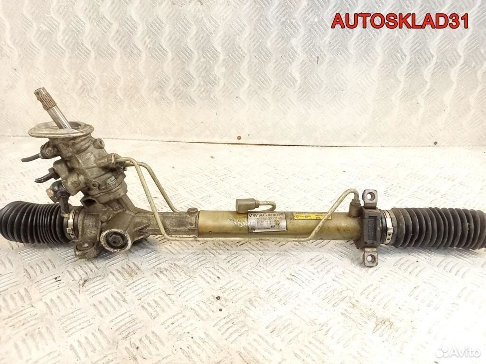 Рейка рулевая с датчиком VW Polo 6Q1423055M, 7200 рублей, Дубовое