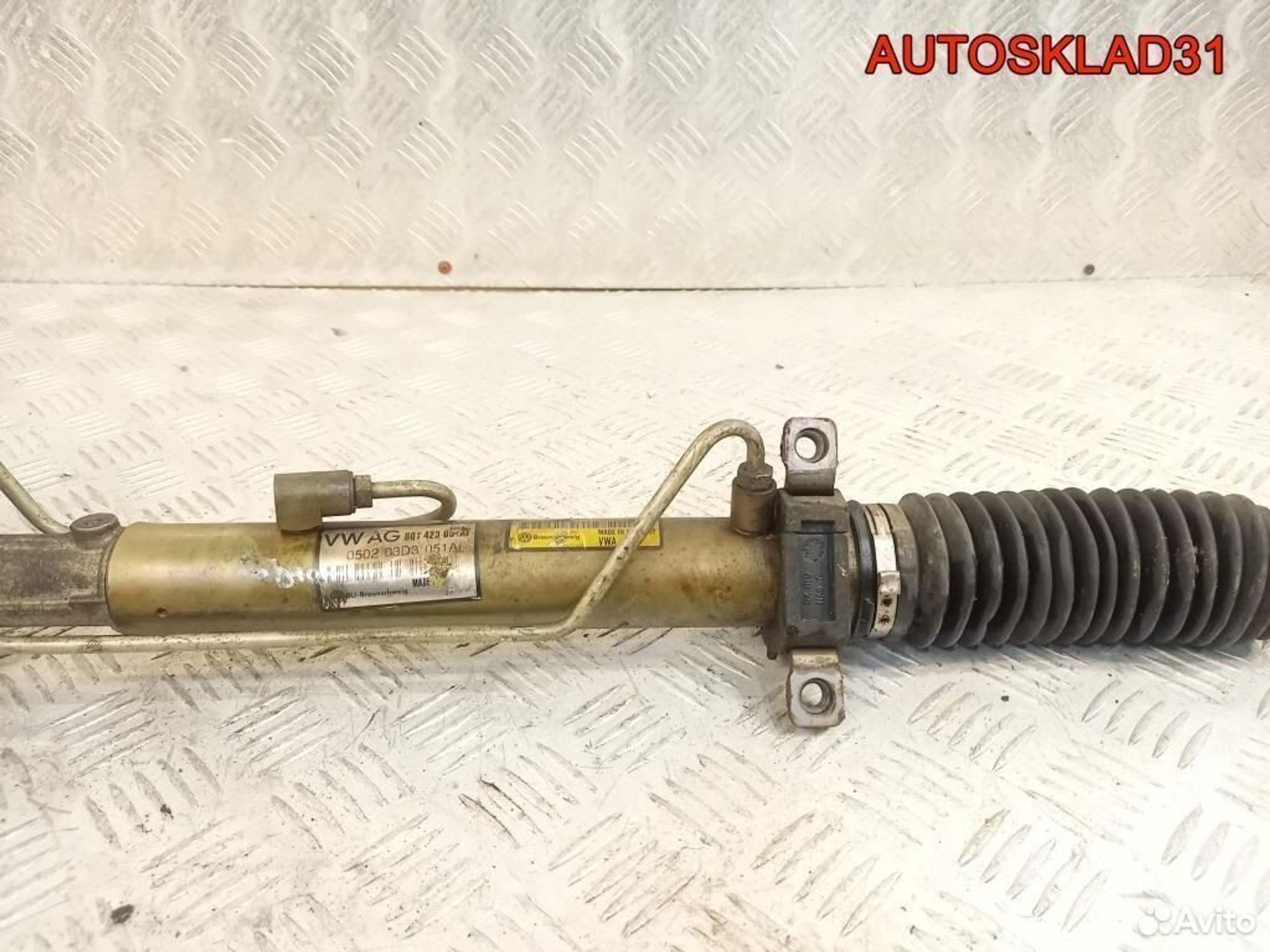 Рейка рулевая с датчиком VW Polo 6Q1423055M, 7200 рублей, Дубовое