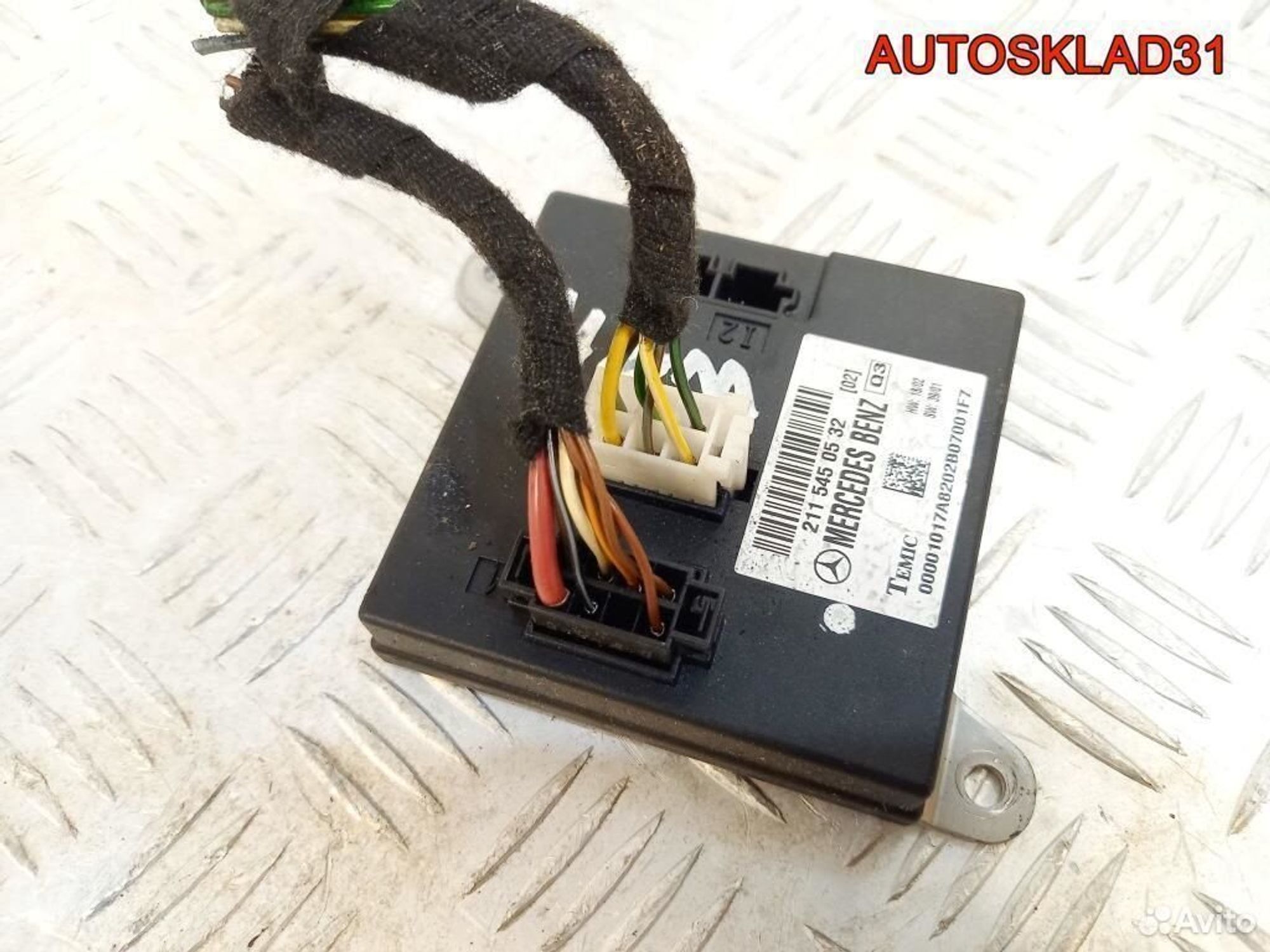 Блок комфорта Mercedes Benz W211 A2115450532, 3500 рублей, Дубовое