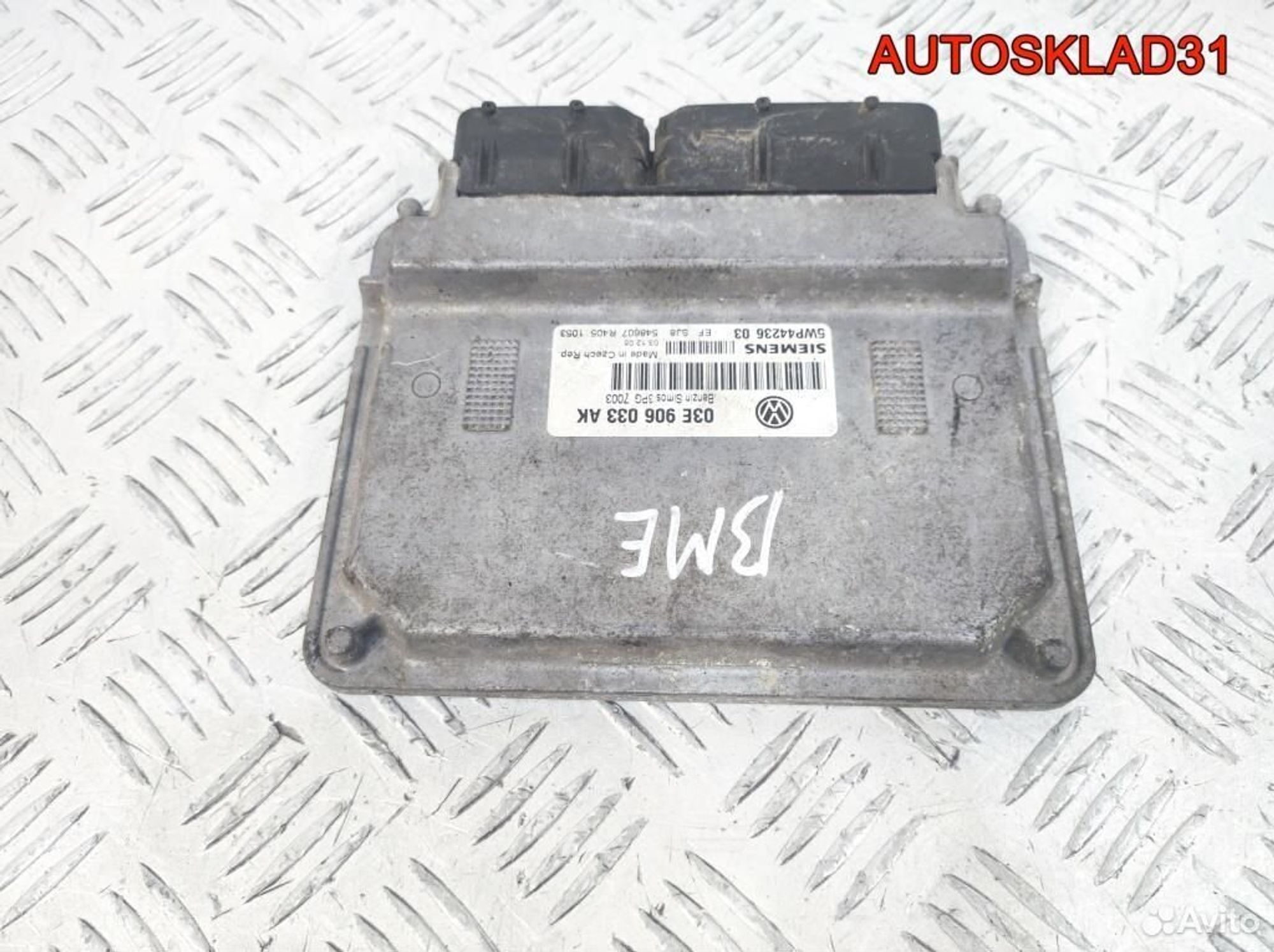Блок эбу Volkswagen Polo 4 1,2 BME 03E906033AK, 1700 рублей, Дубовое