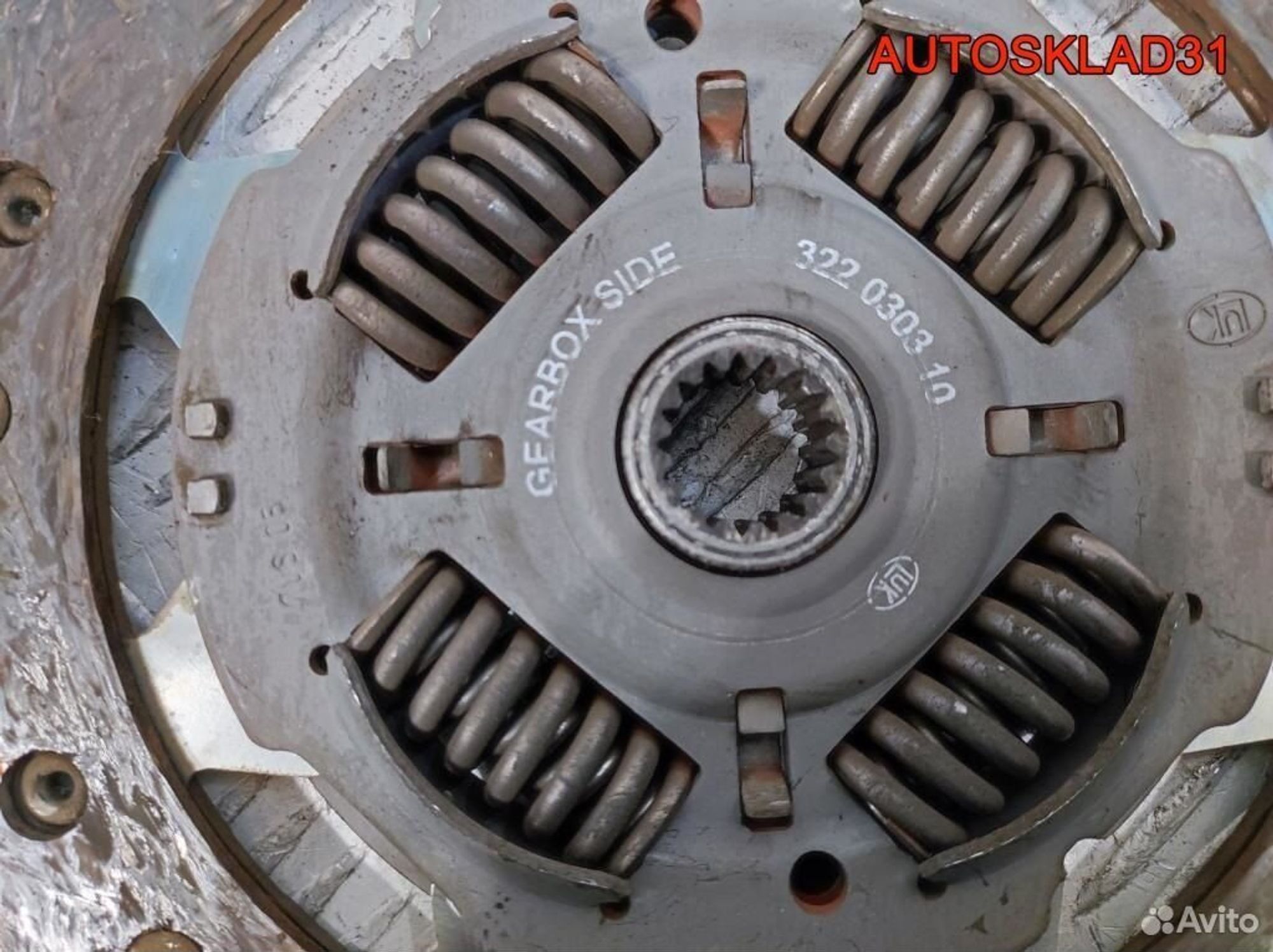 Комплект сцепления Ford Focus 1 1.8 eydf 411916307, 3600 рублей, Дубовое