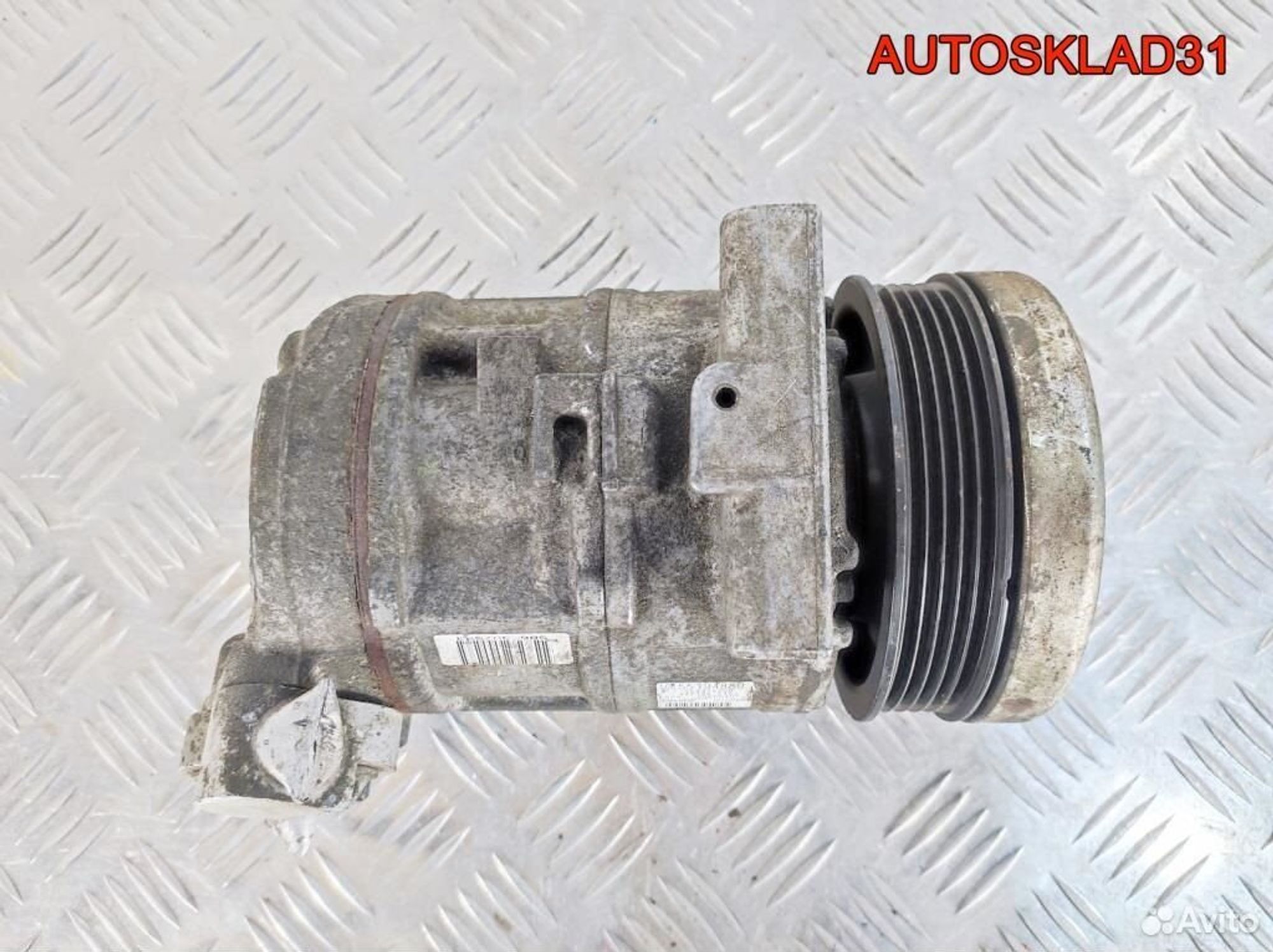 Компрессор кондиционера Fiat Punto 55194880, 10200 рублей, Дубовое