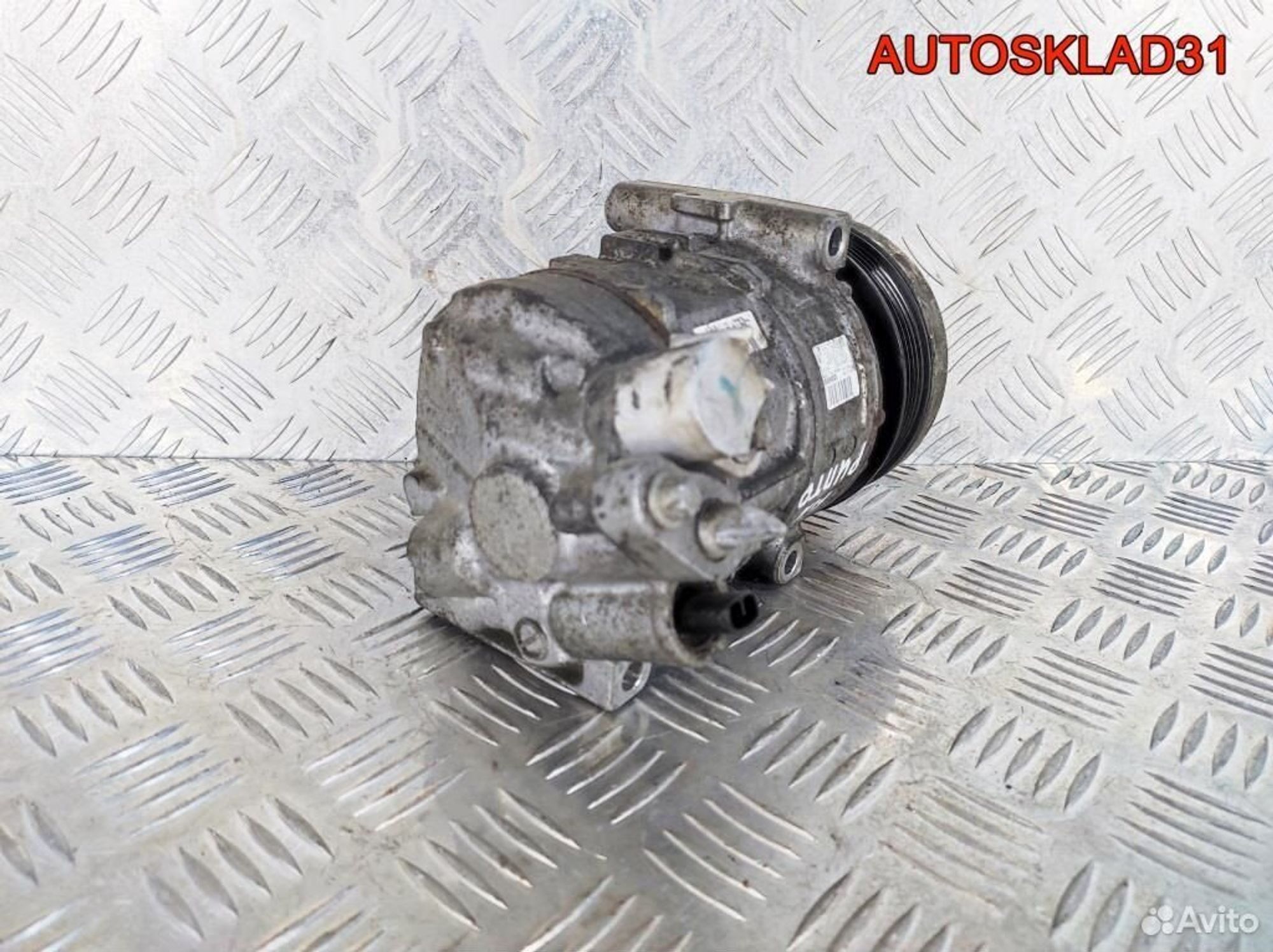 Компрессор кондиционера Fiat Punto 55194880, 10200 рублей, Дубовое