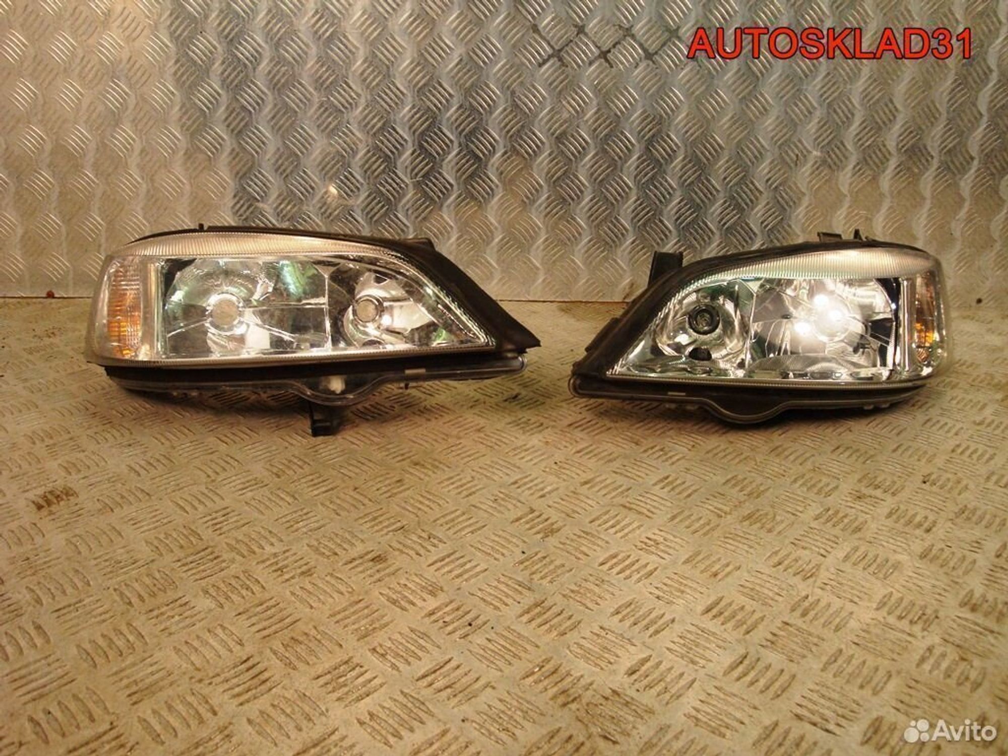 Фара Левая-Правая Opel Astra G ЦЕНА ЗА ОДНУ ФАРУ, 3600 рублей, Дубовое