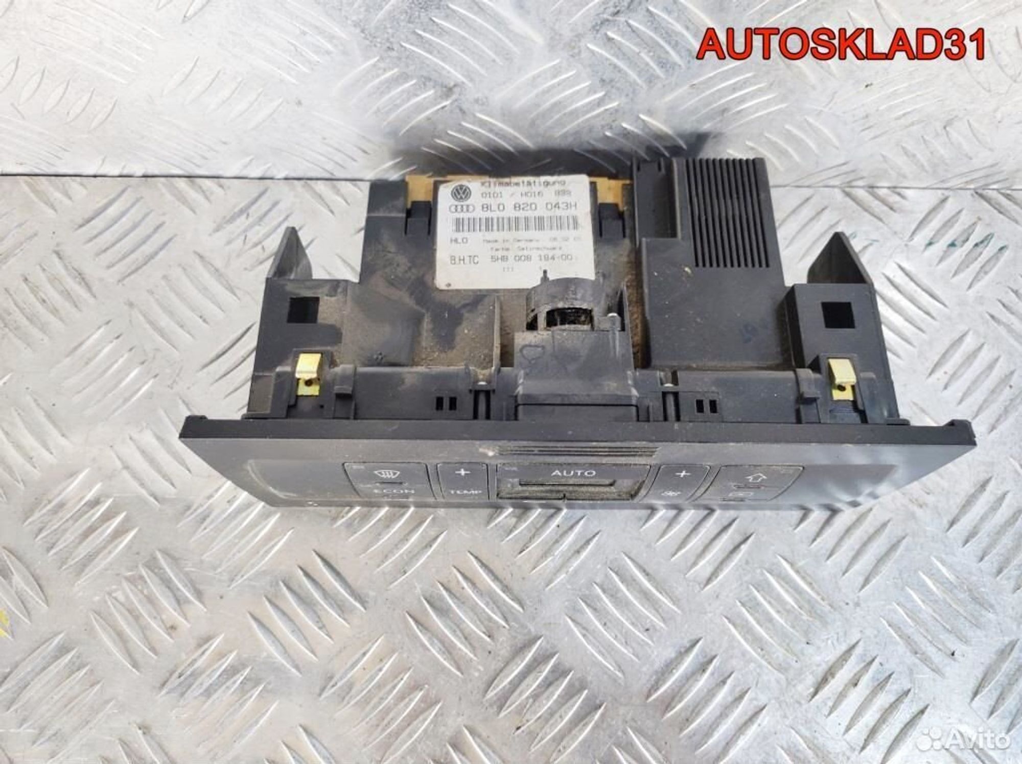 Блок управления климата Audi A3 8L1 8L0820043H, 3200 рублей, Дубовое