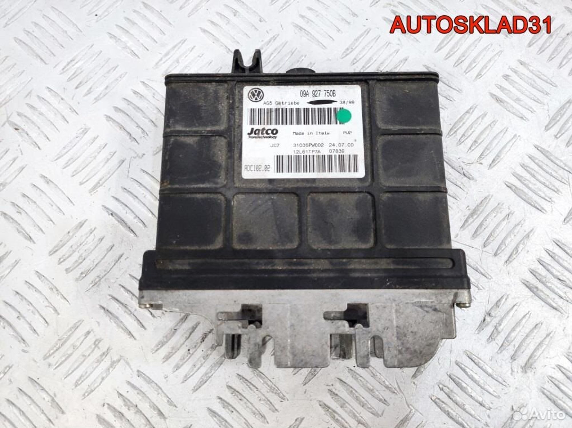 Блок управления АКПП Volkswagen Golf 4 09A927750B, 3200 рублей, Дубовое