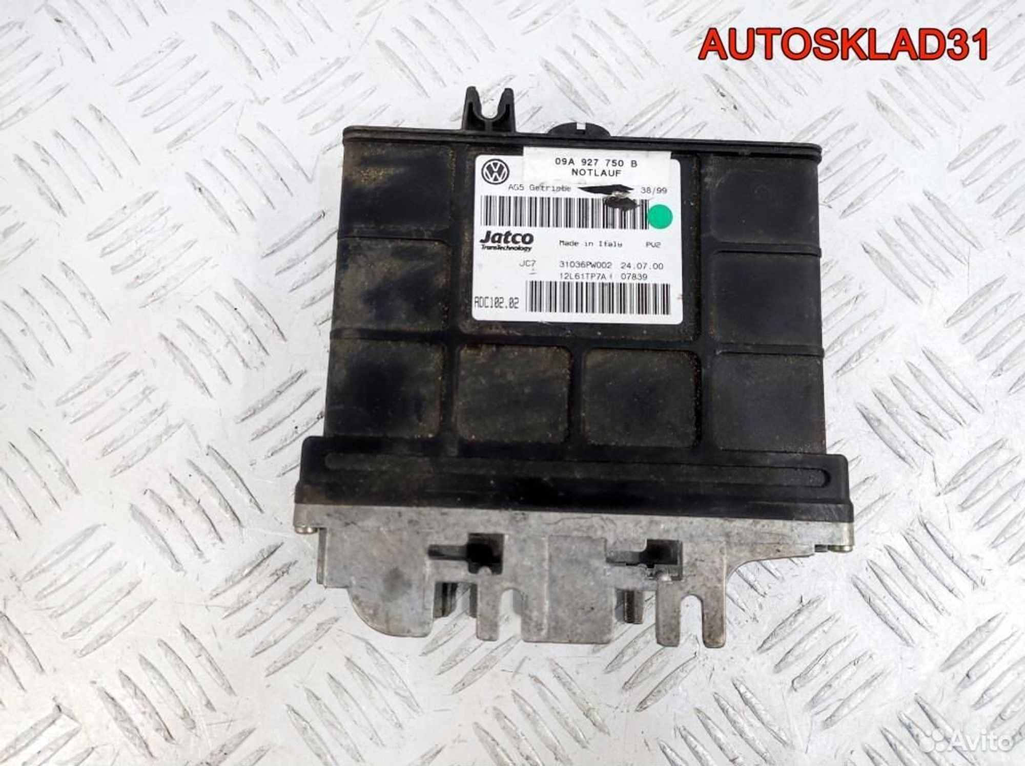 Блок управления АКПП Volkswagen Golf 4 09A927750B, 3200 рублей, Дубовое