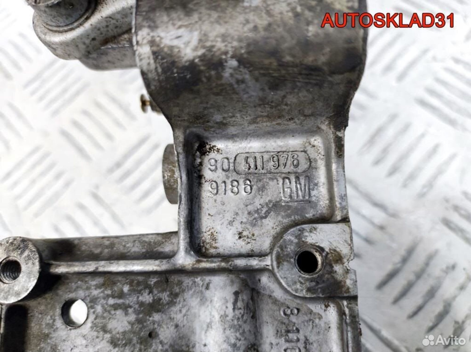 Клапан EGR Opel Omega B 2.2 Y22XE 90411976 Бензин, 1100 рублей, Дубовое