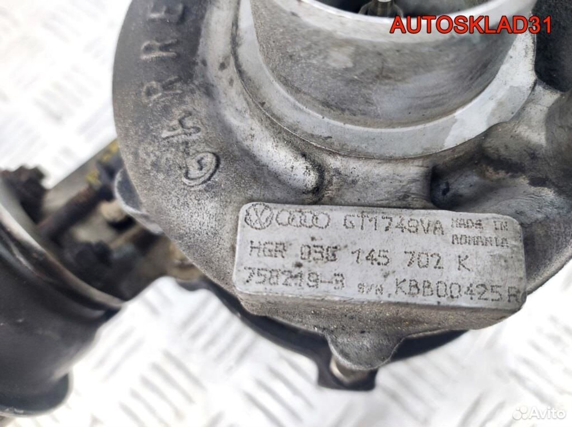 Турбина Audi A4 B7 2.0 03G145702K Дизель, 17100 рублей, Дубовое