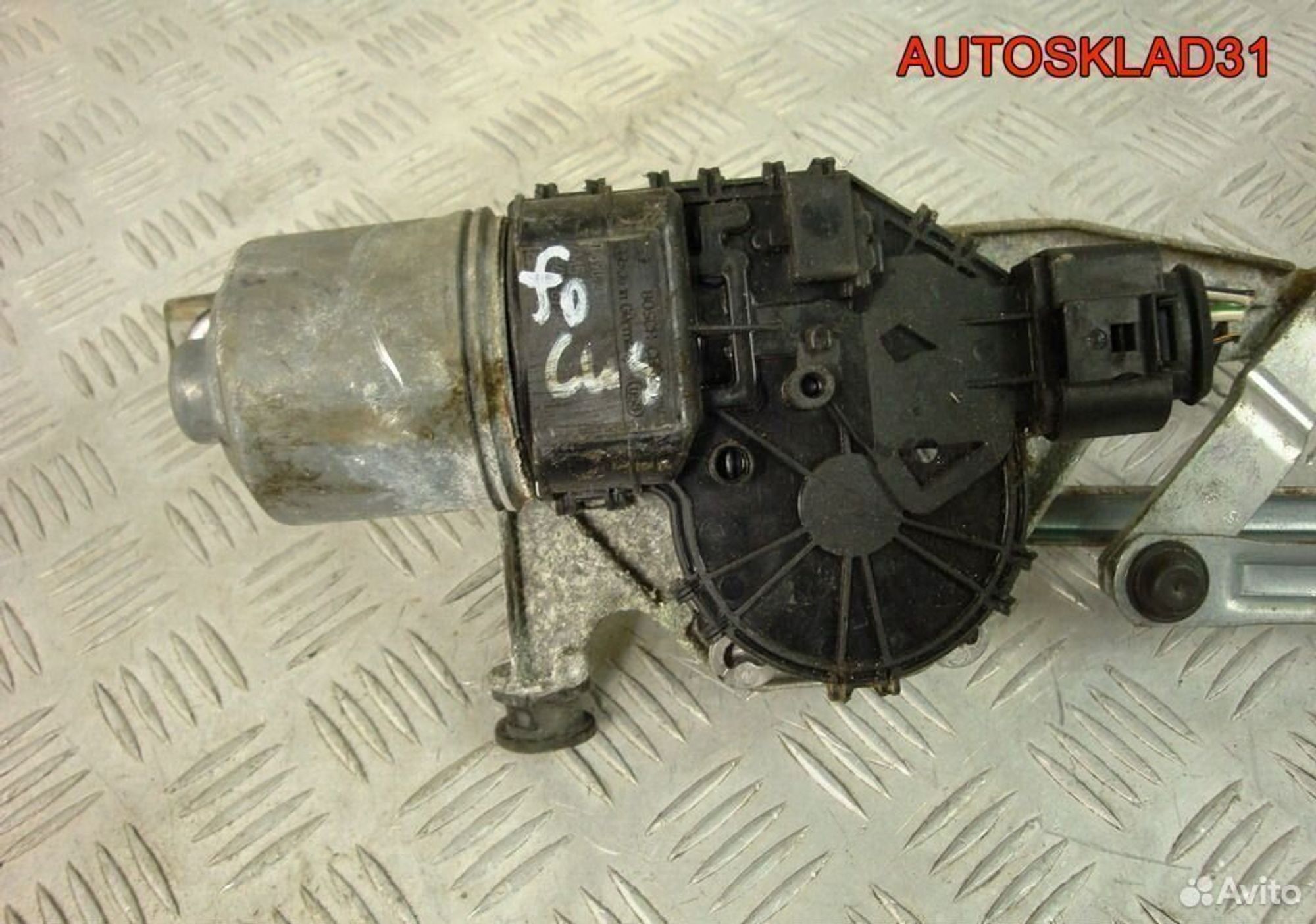 Трапеция дворников в сборе с моторчиком Ford Focus 2 1704580, 3500 рублей, Дубовое