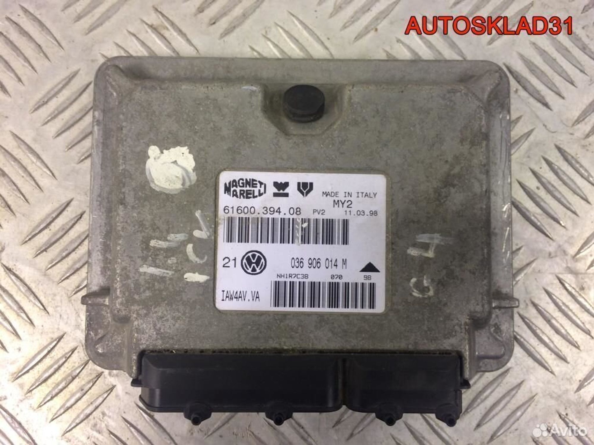 Эбу Volkswagen Golf 4 1.4 AKQ 036906014M, 2600 рублей, Дубовое