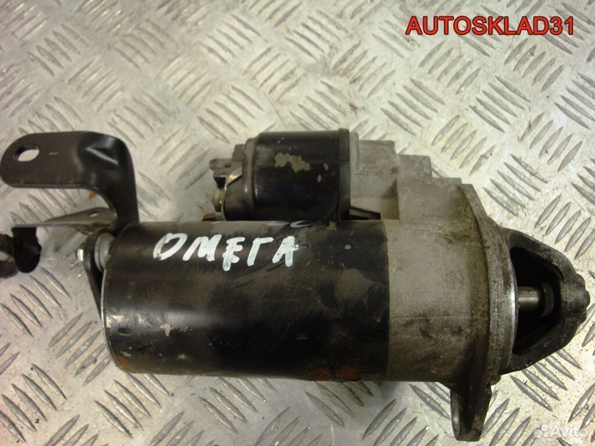 Стартер Opel Omega B 2.2 90487546 дизель, 4100 рублей, Дубовое