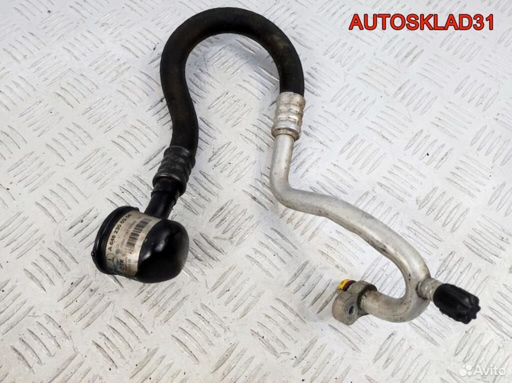 Трубка кондиционера Mercedes Benz W203 A6462300356, 1700 рублей, Дубовое