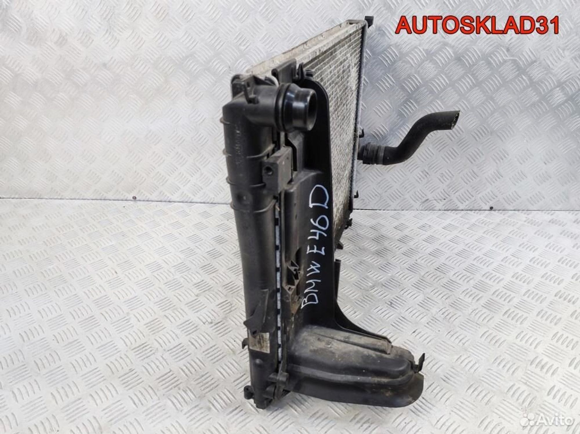 Радиатор основной BMW 3 E46 M47TOL 1613108 Дизель, 4100 рублей, Дубовое