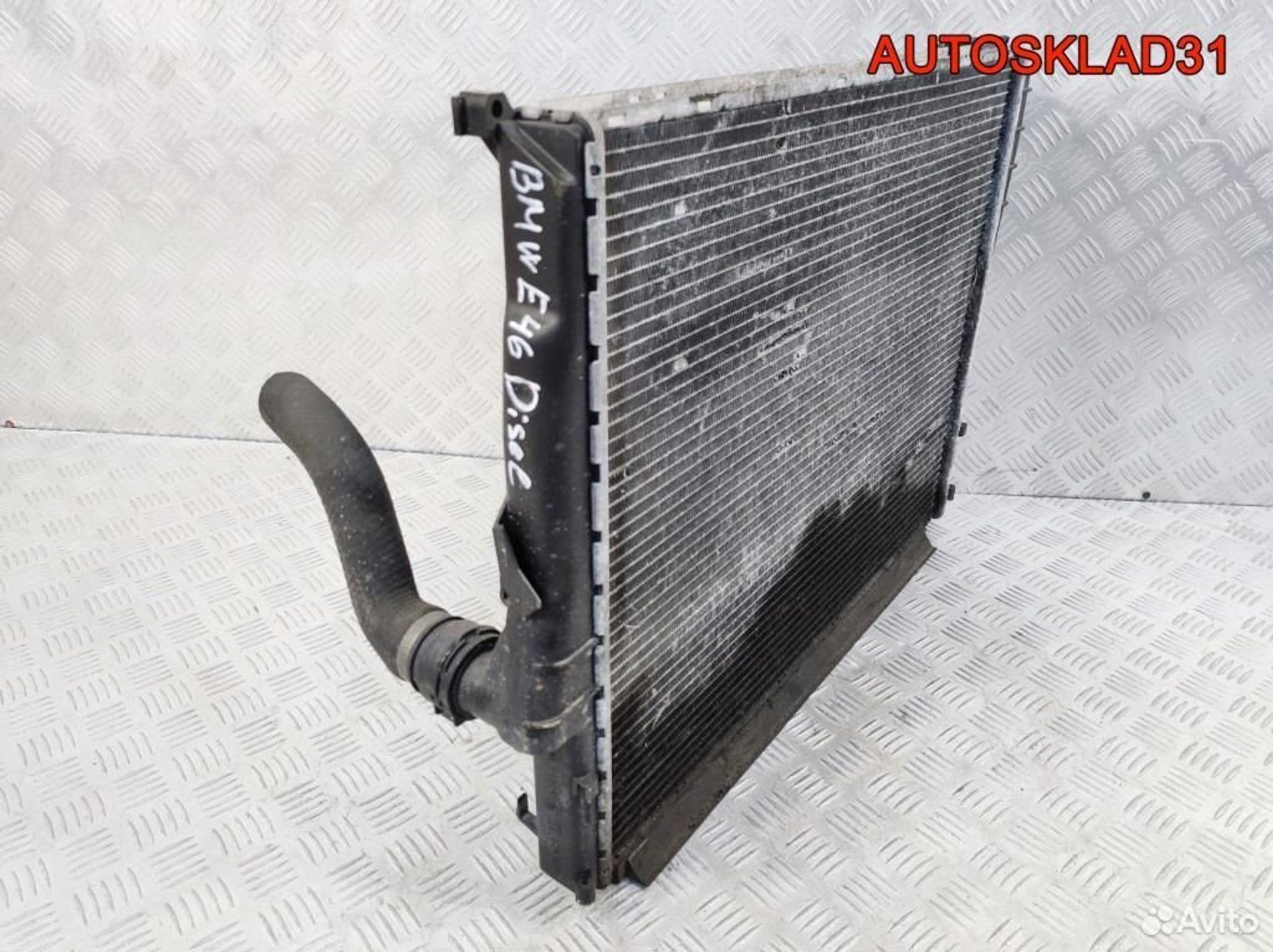 Радиатор основной BMW 3 E46 M47TOL 1613108 Дизель, 4100 рублей, Дубовое