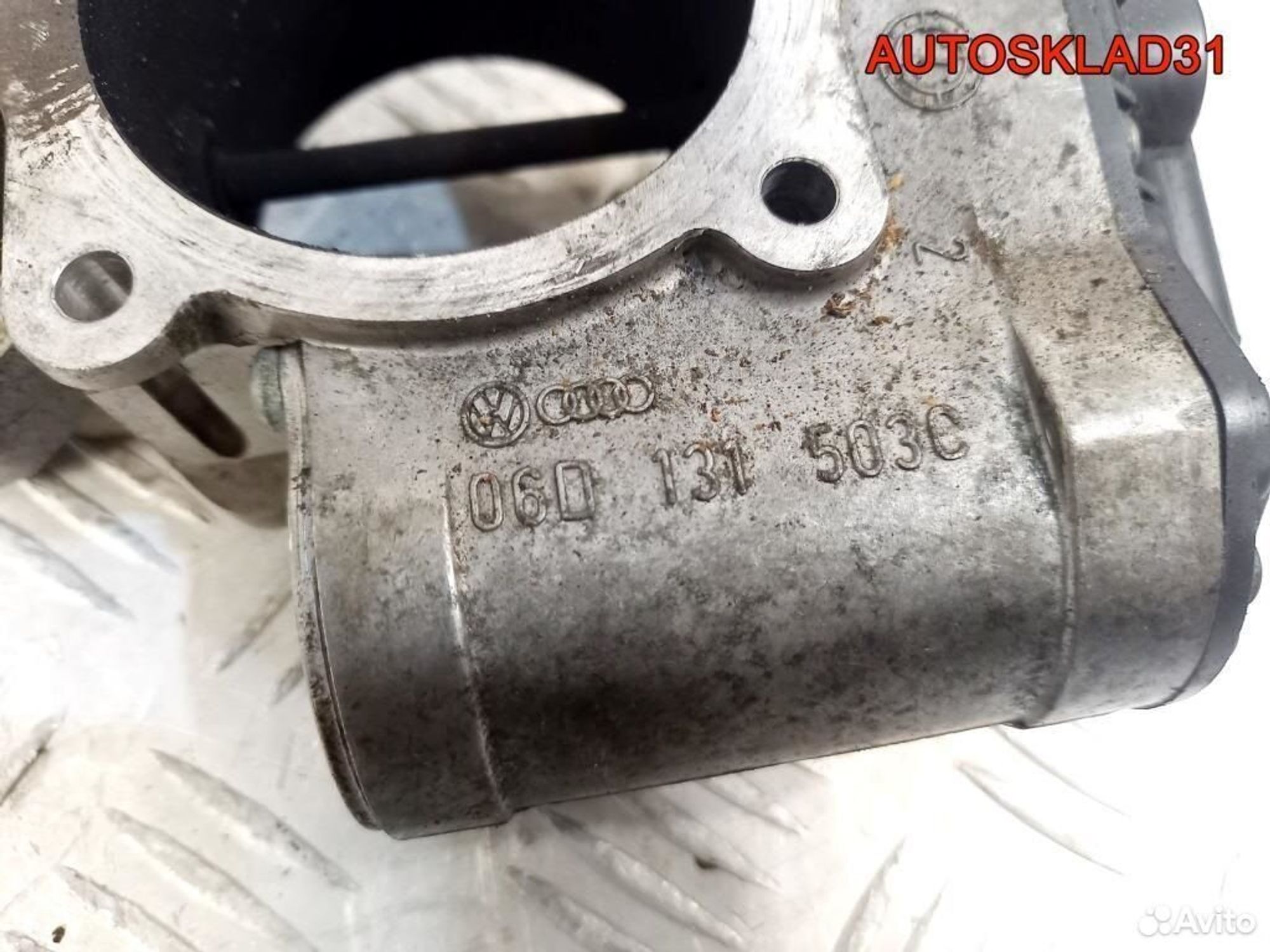 Клапан EGR Audi A4 B6 2.0 AWA 06D131503C, 1700 рублей, Дубовое