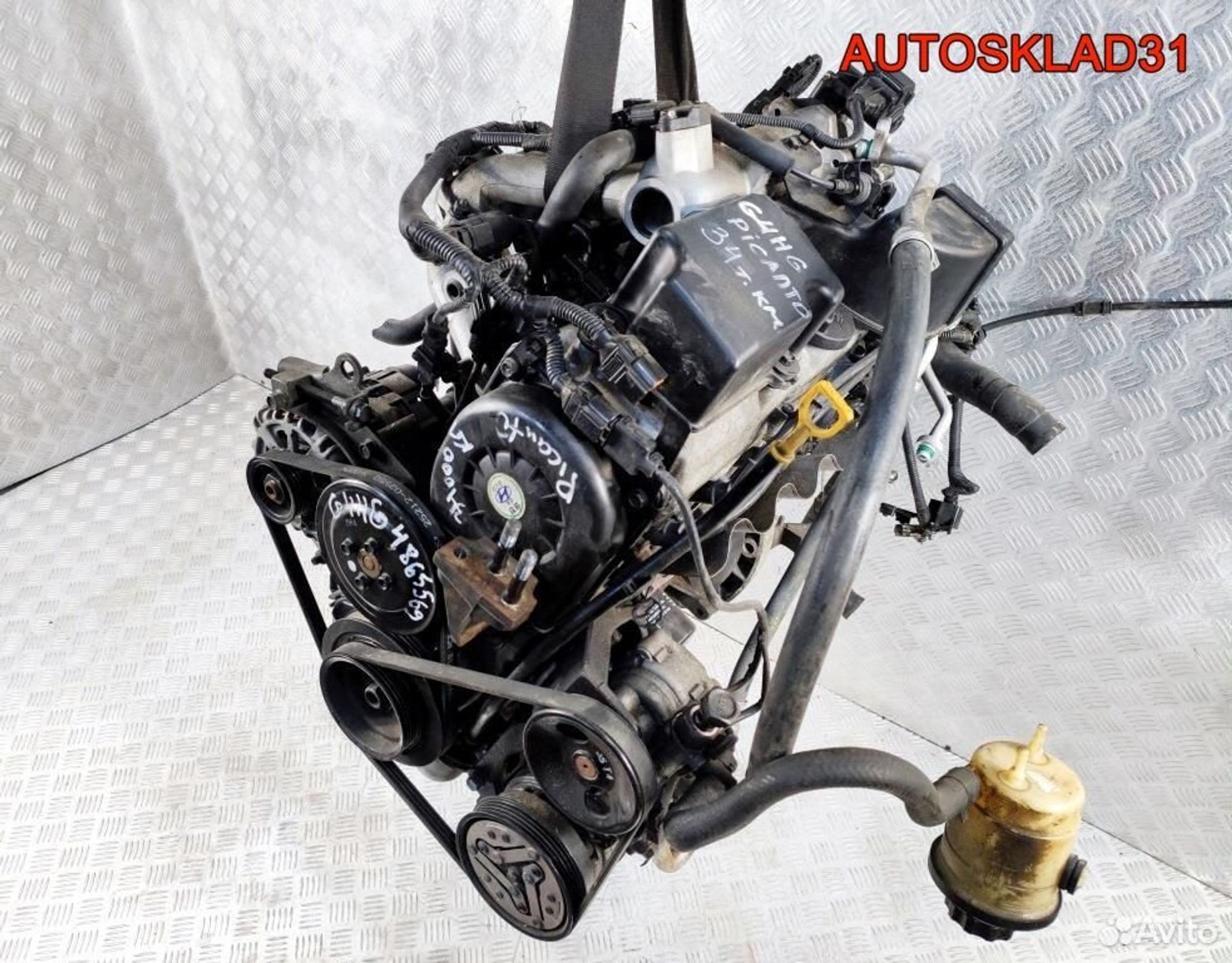 Двигатель G4HG Kia Picanto 1,1 Бензин, 60000 рублей, Дубовое