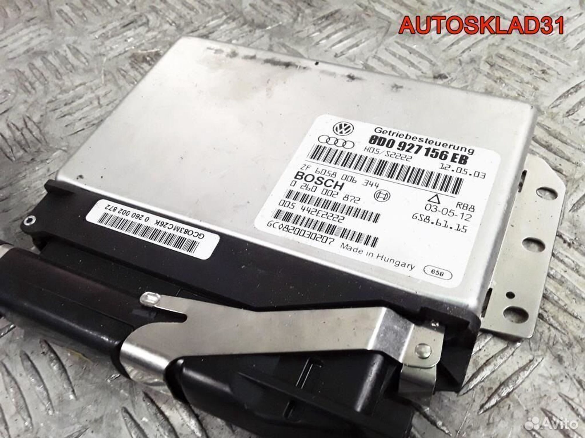 Эбу АКПП Volkswagen Passat B5+ 8D0927156EB, 8100 рублей, Дубовое