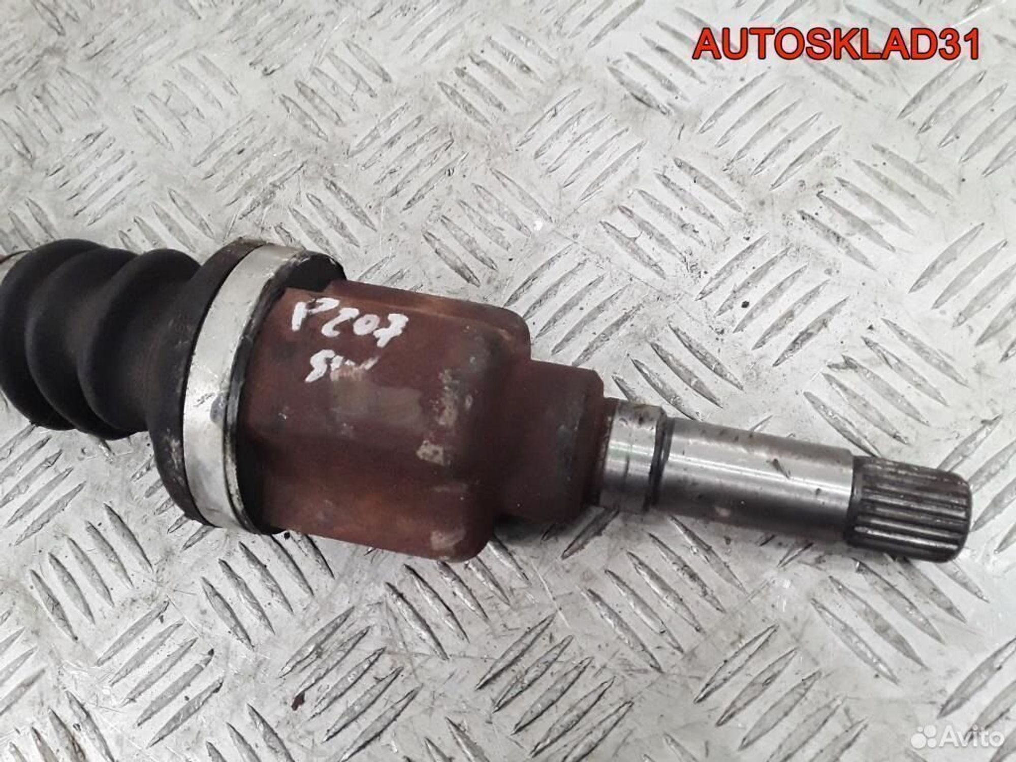 Полуось передняя левая Peugeot 207 1,6 МКПП, 5400 рублей, Дубовое