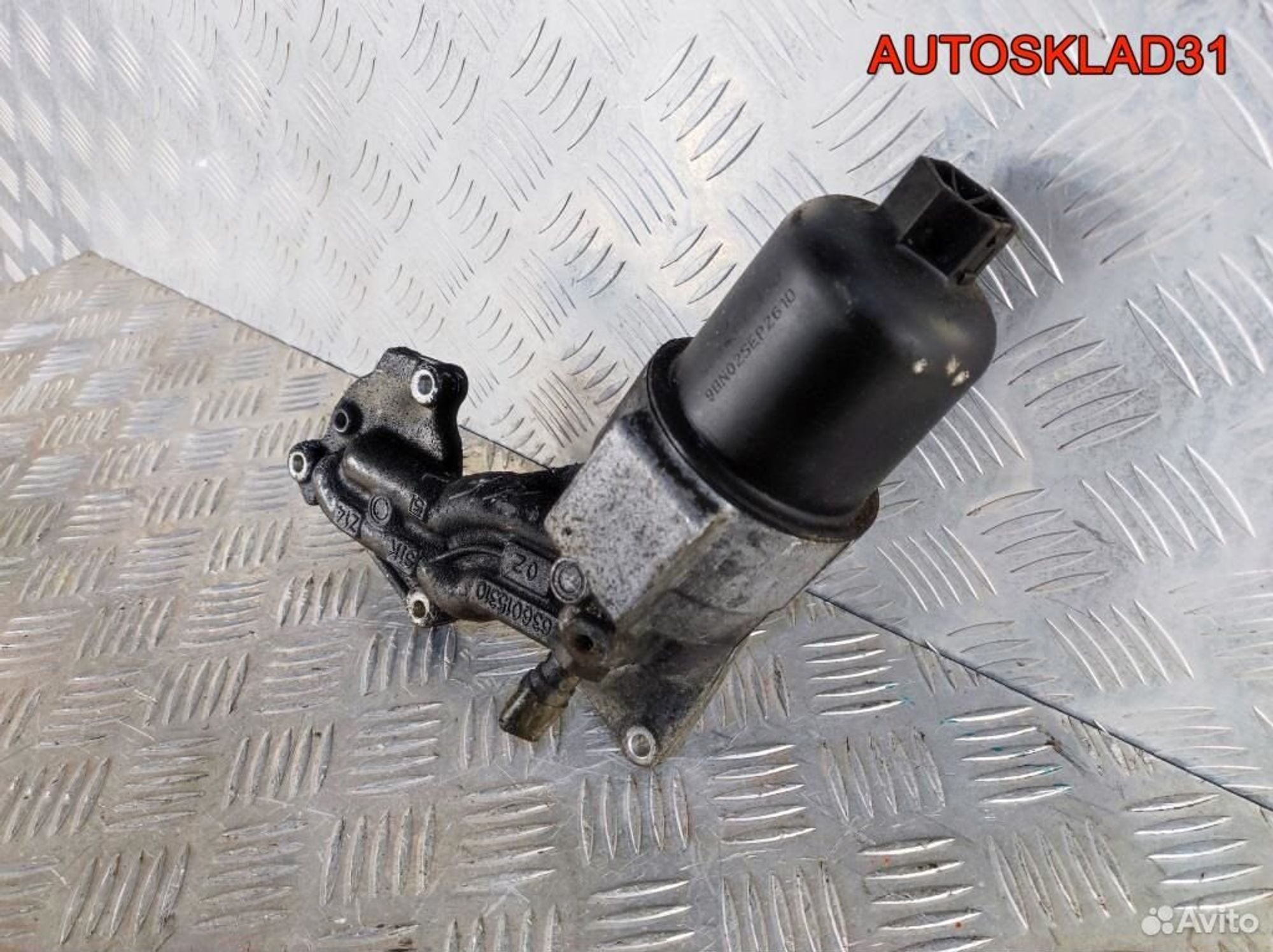 Корпус масляного фильтра Peugeot 307 9636015310, 1400 рублей, Дубовое