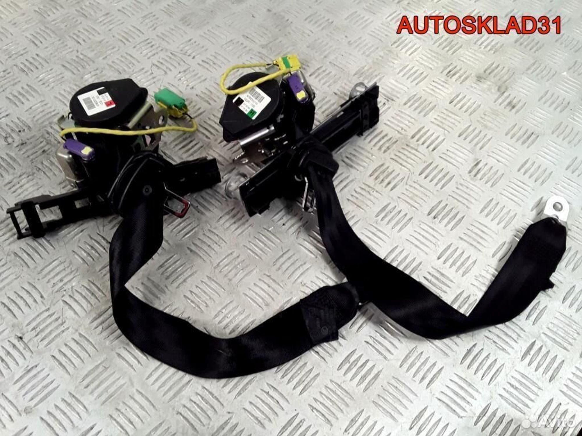 Ремень безопасности задний VW Touareg 7L6857805, 3600 рублей, Дубовое