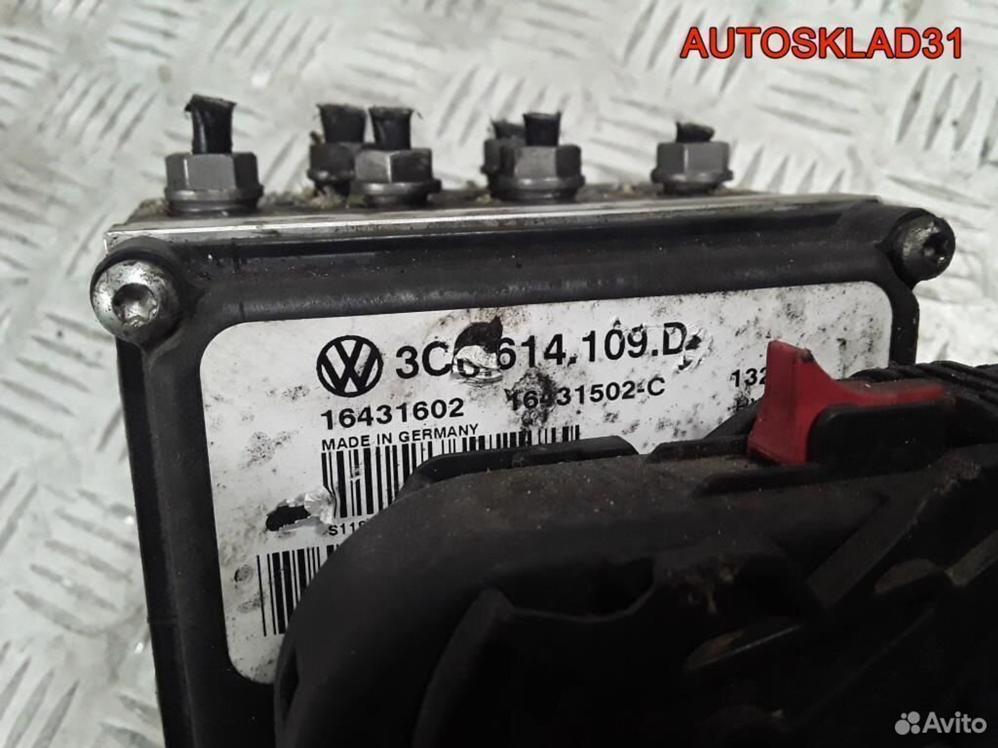 Блок ABS Volkswagen Passat B6 3C0614109D, 4100 рублей, Дубовое