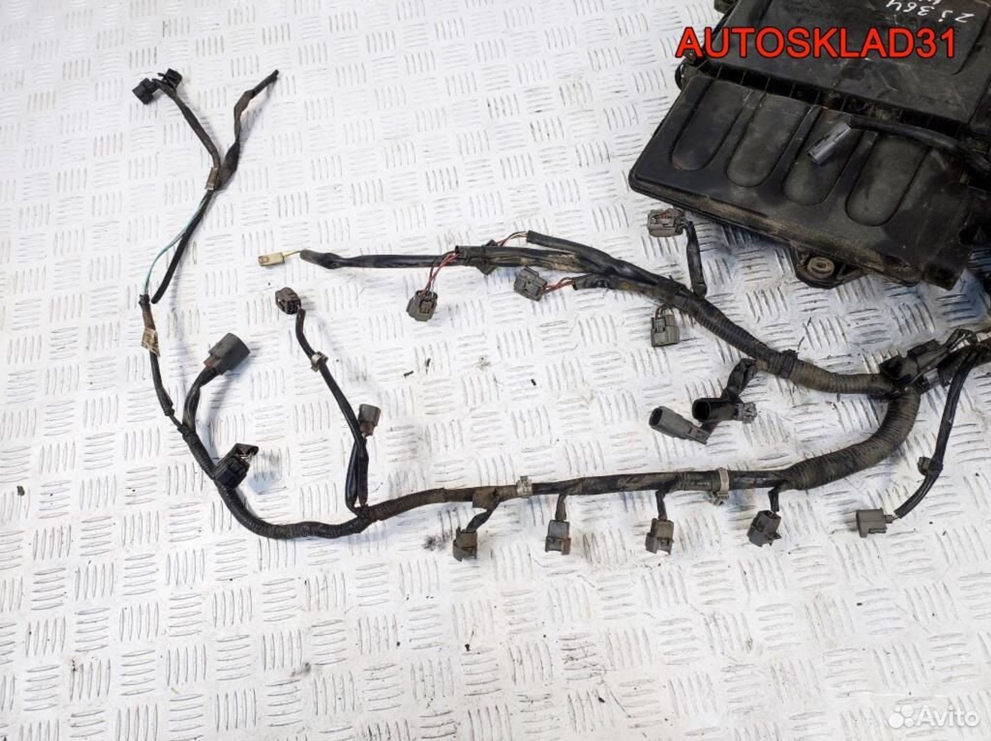 Блок эбу с косой Mazda 3 BK 1,3 ZJ 1001407150, 5700 рублей, Дубовое