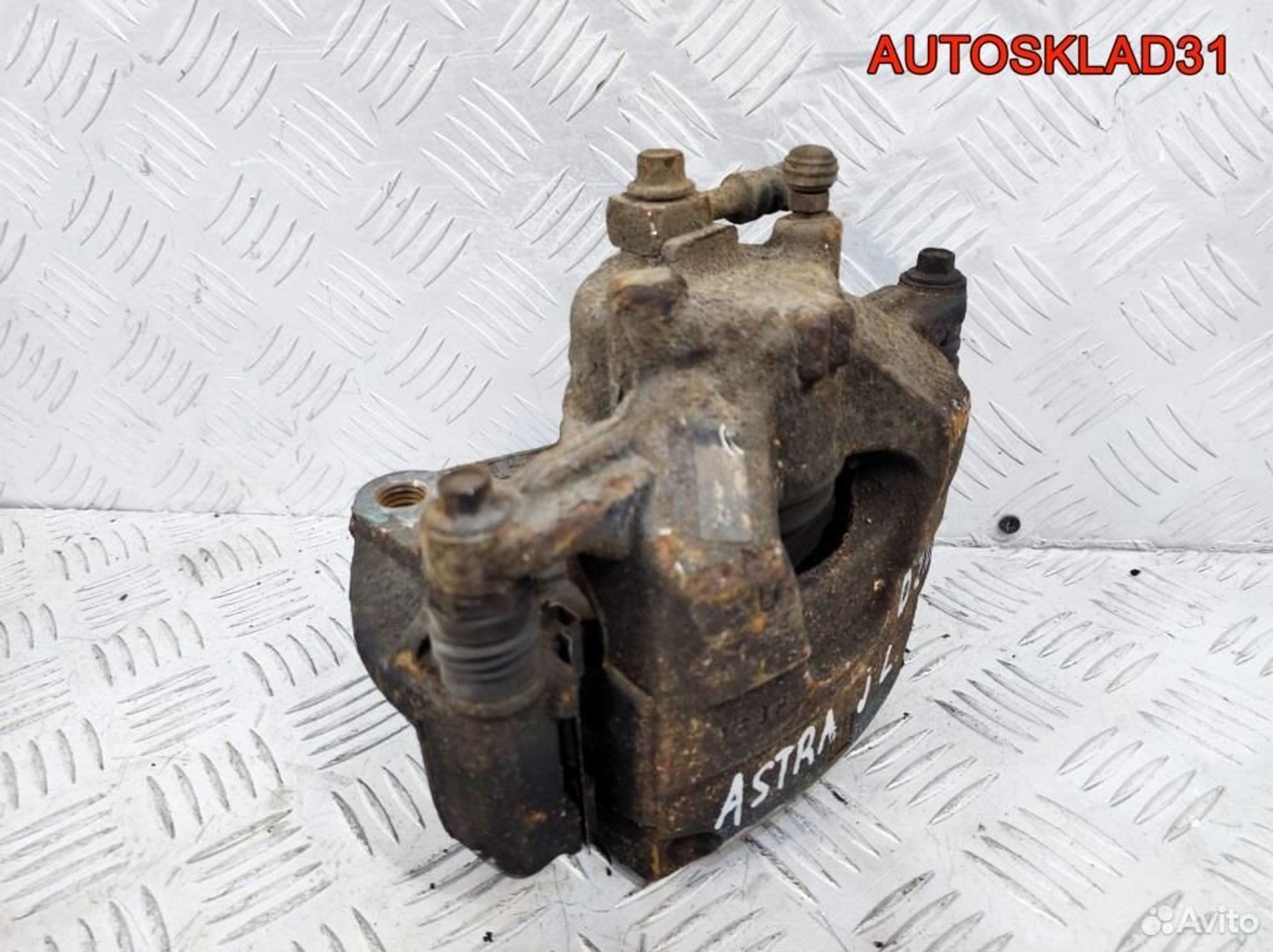 Суппорт тормозной перед левый Opel Astra J Дизель, 2100 рублей, Дубовое