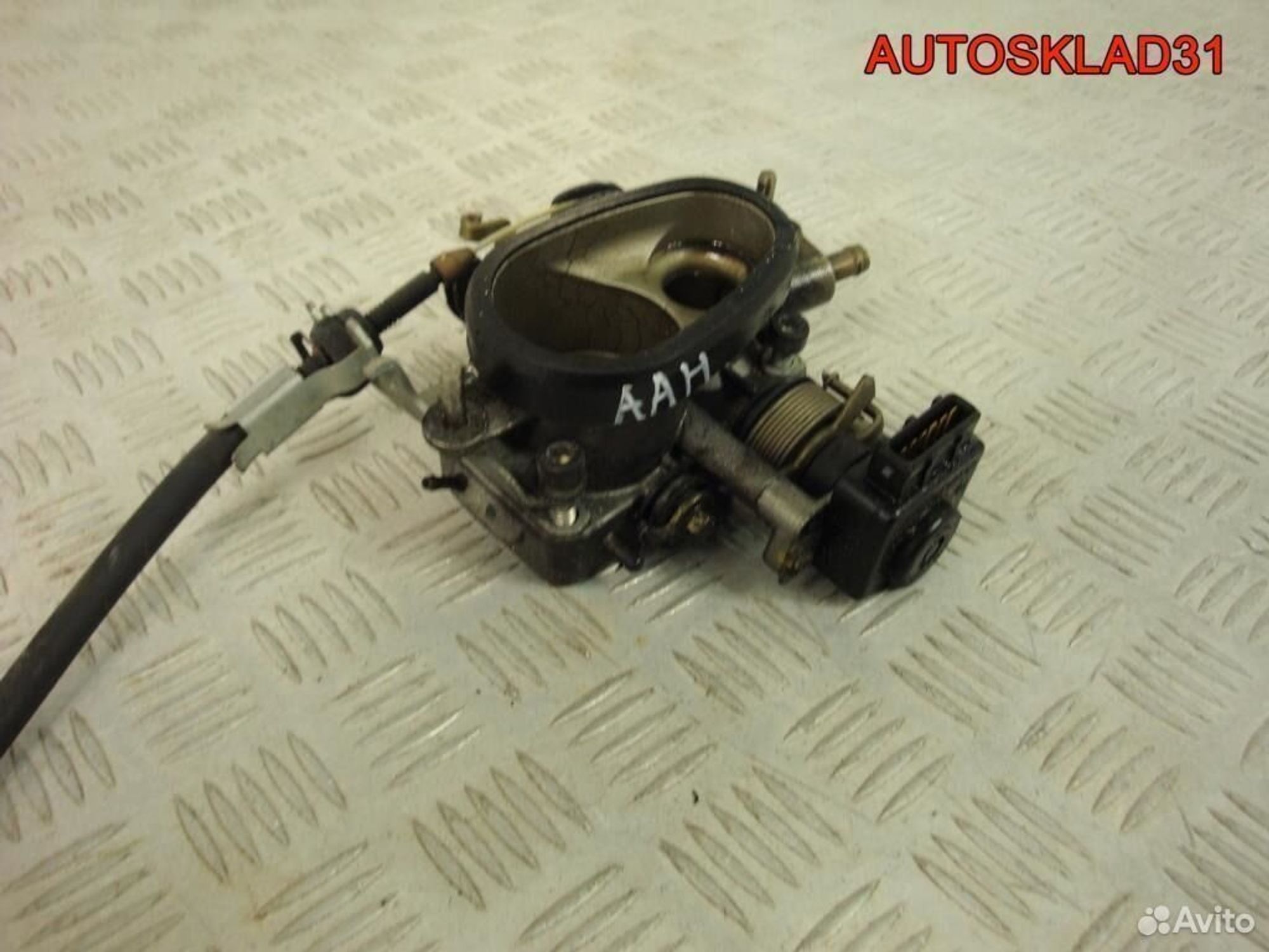 Дроссельная заслонка Audi 100 C4 2,8 AAH 078133154, 2900 рублей, Дубовое