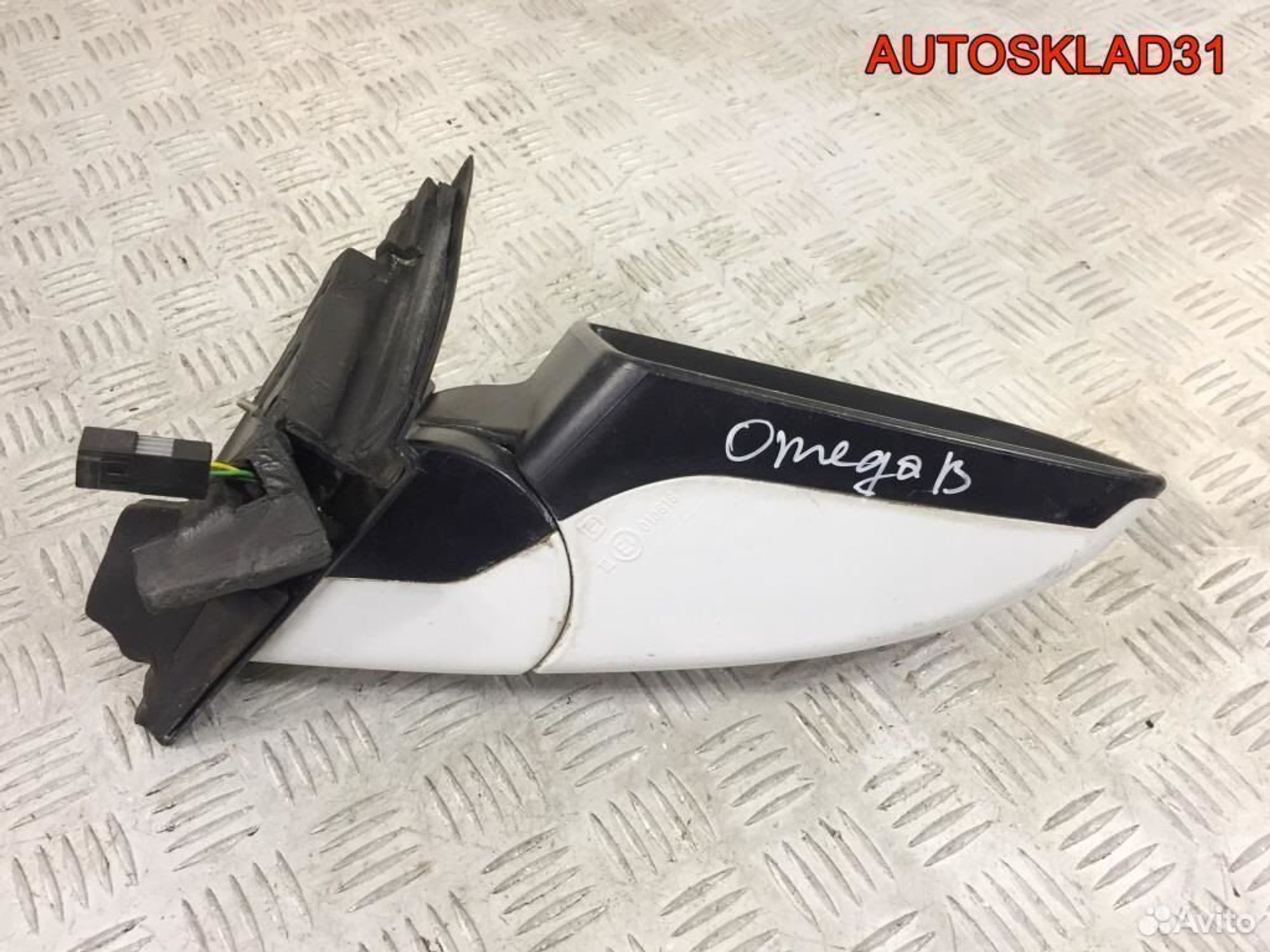 Зеркало правое Opel Omega B 90492214 рестайлинг, 3600 рублей, Дубовое