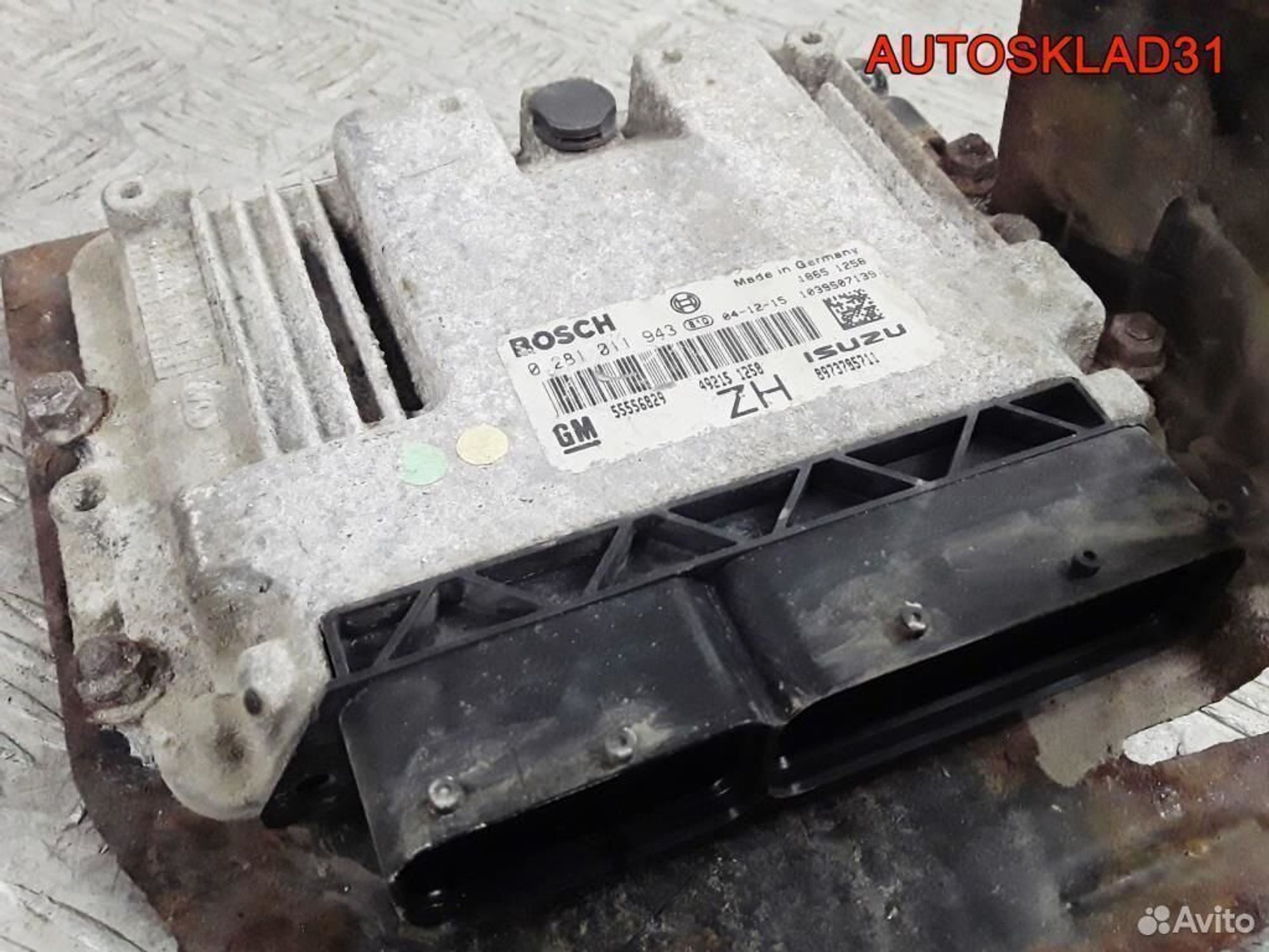 Блок эбу Opel Astra H 1.7 TDI Z17DTH 55556829, 6500 рублей, Дубовое